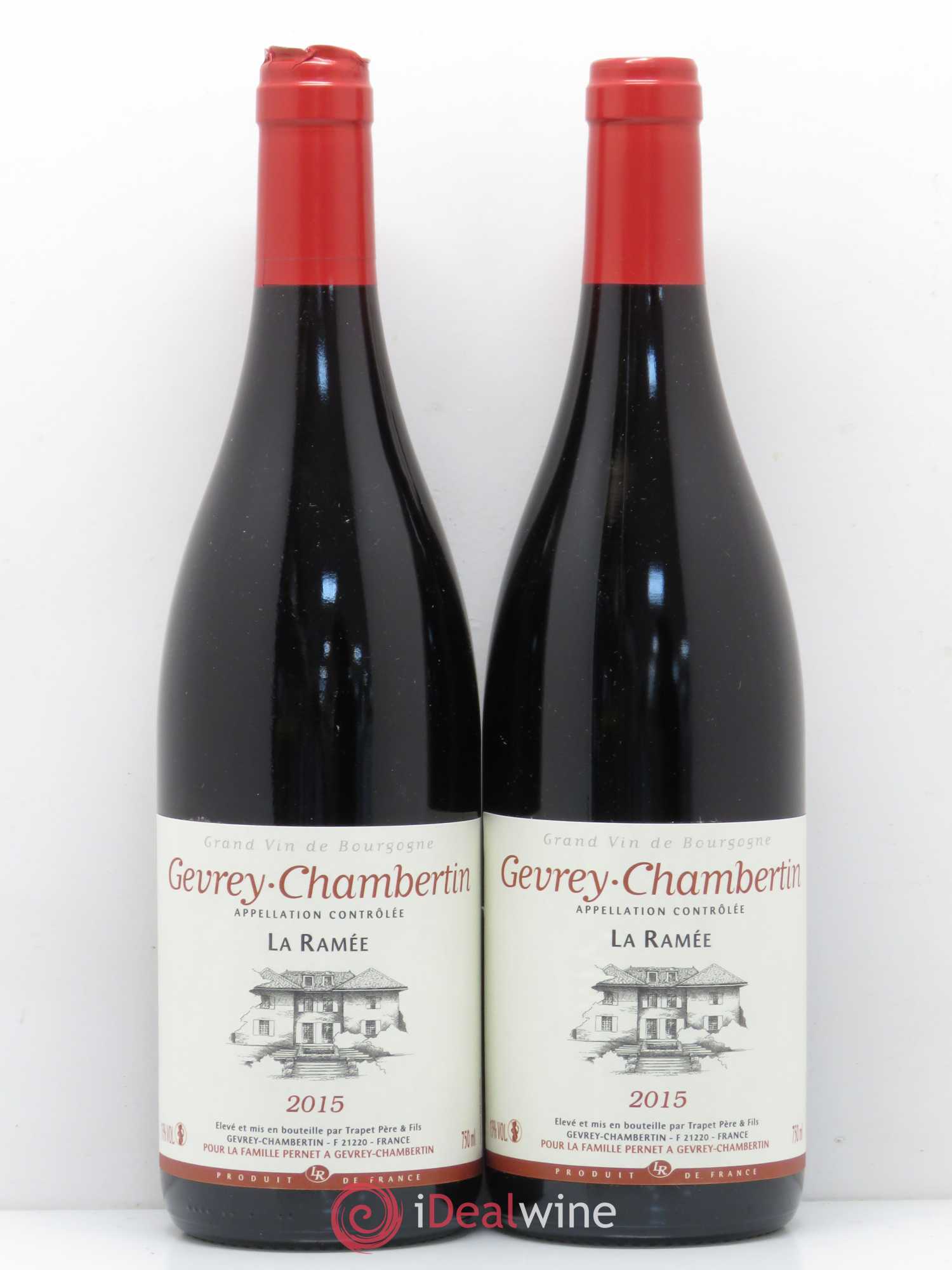 Gevrey-Chambertin La Ramée Famille Pernet 2015 - Posten von 2 Flaschen - 0