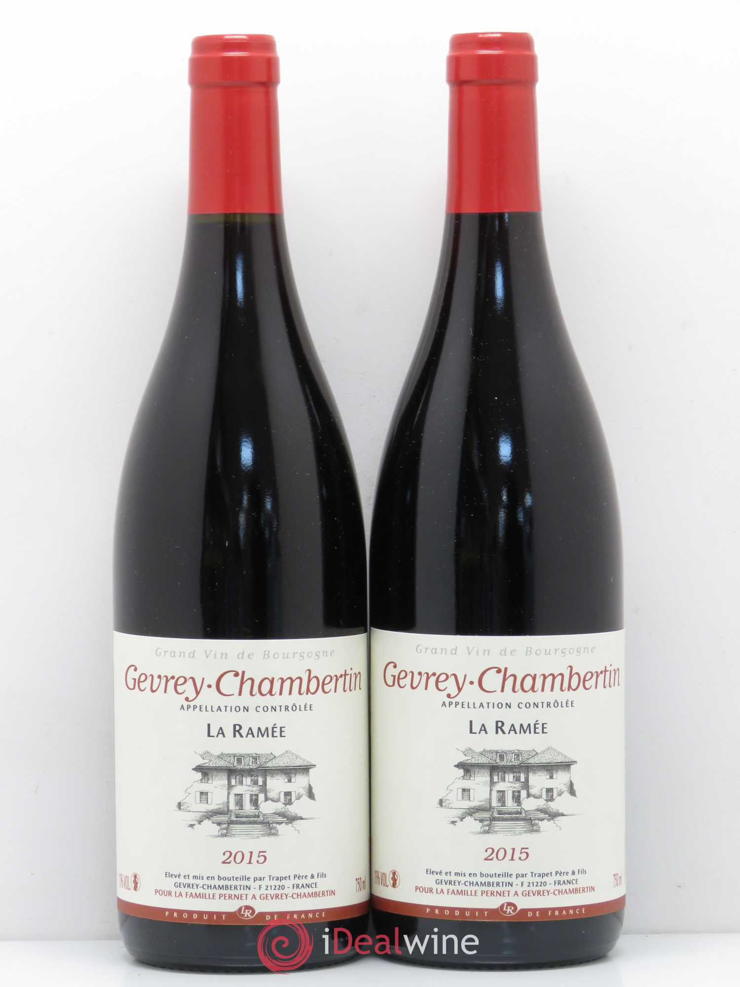 Gevrey-Chambertin La Ramée Famille Pernet 2015 - Posten von 2 Flaschen - 0