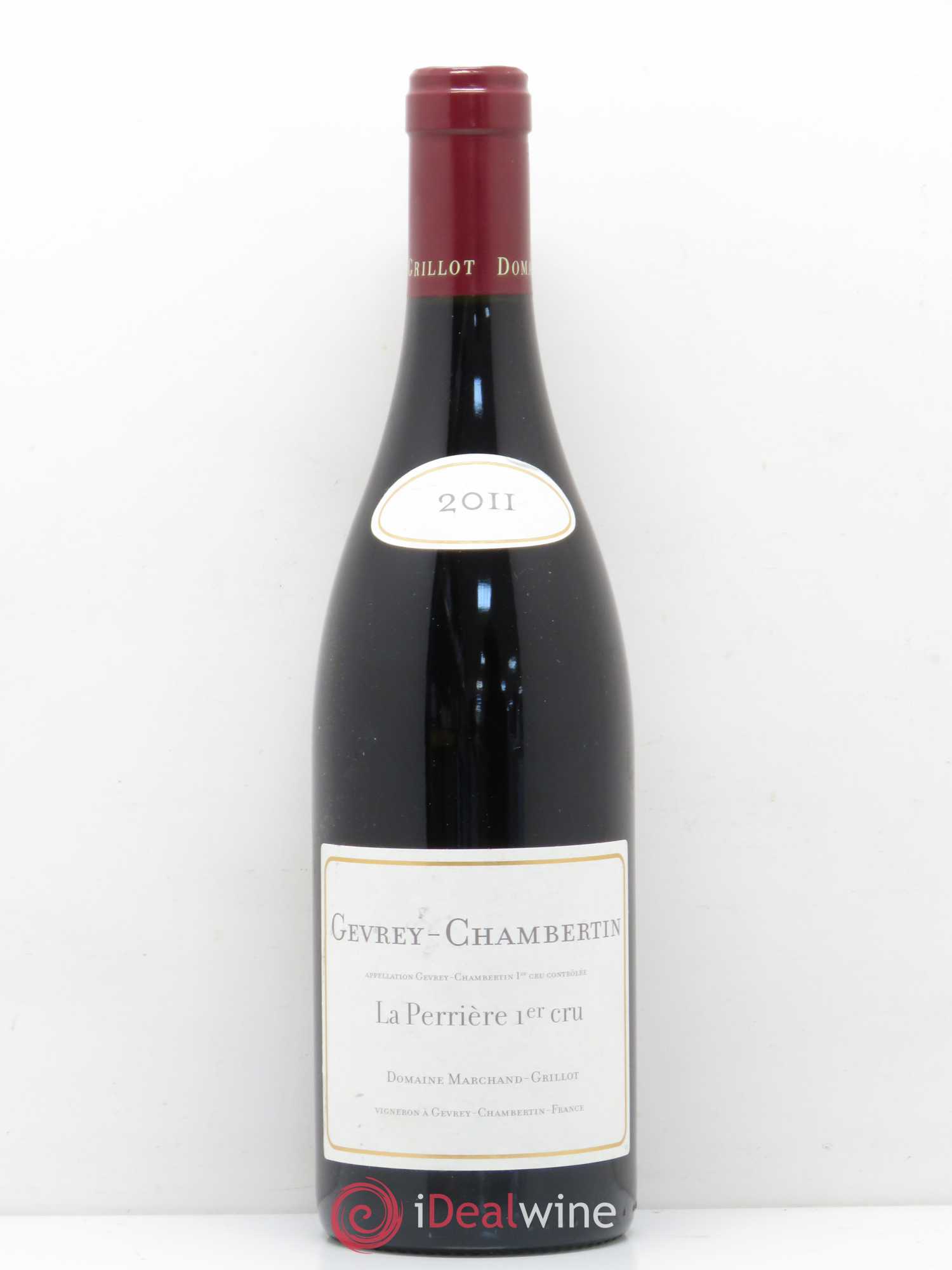 Gevrey-Chambertin 1er Cru La Perrière Domaine Marchand Grillot 2011 - Posten von 1 Flasche - 0