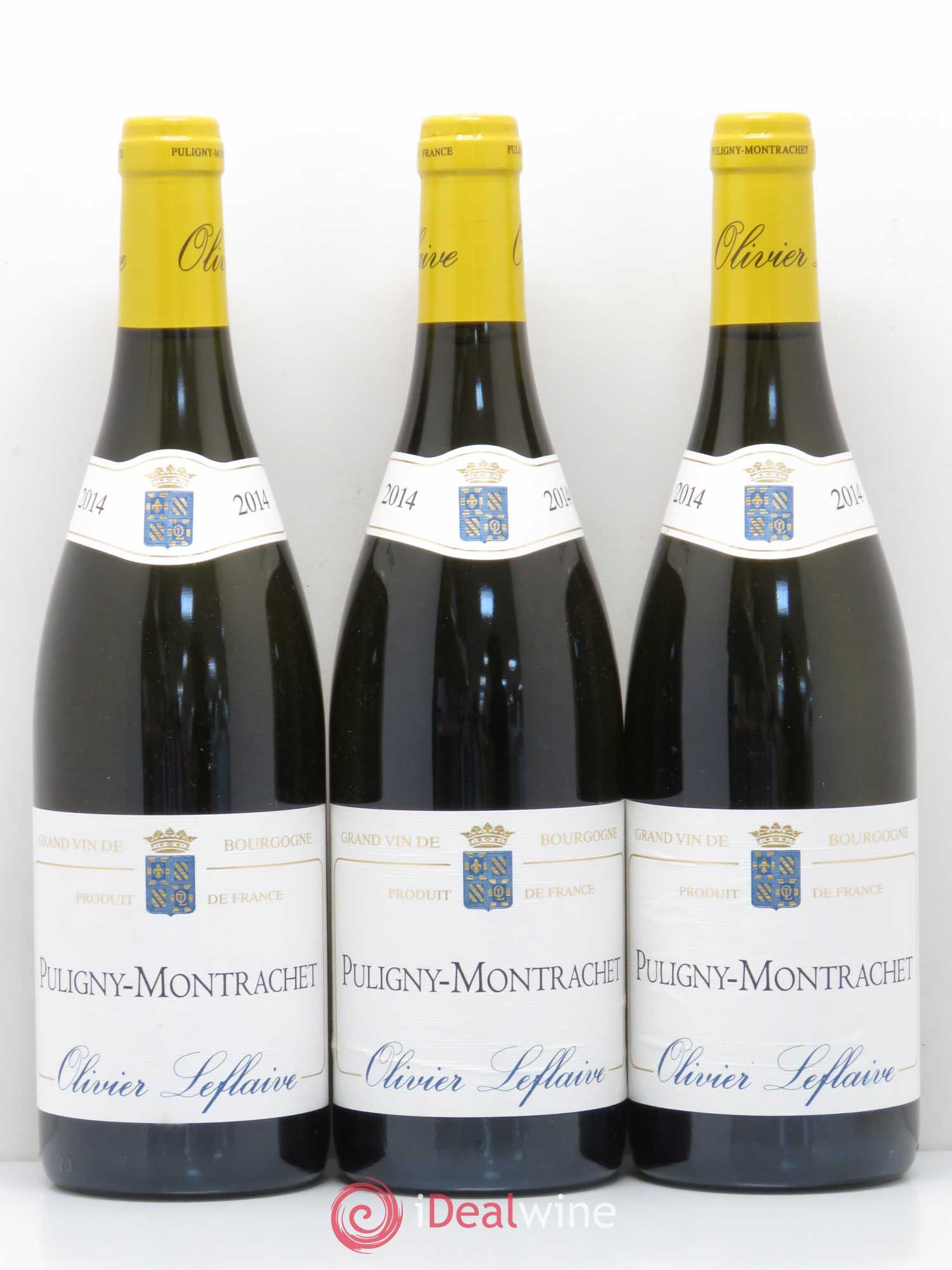 Puligny-Montrachet Olivier Leflaive 2014 - Lot de 3 bouteilles - 0