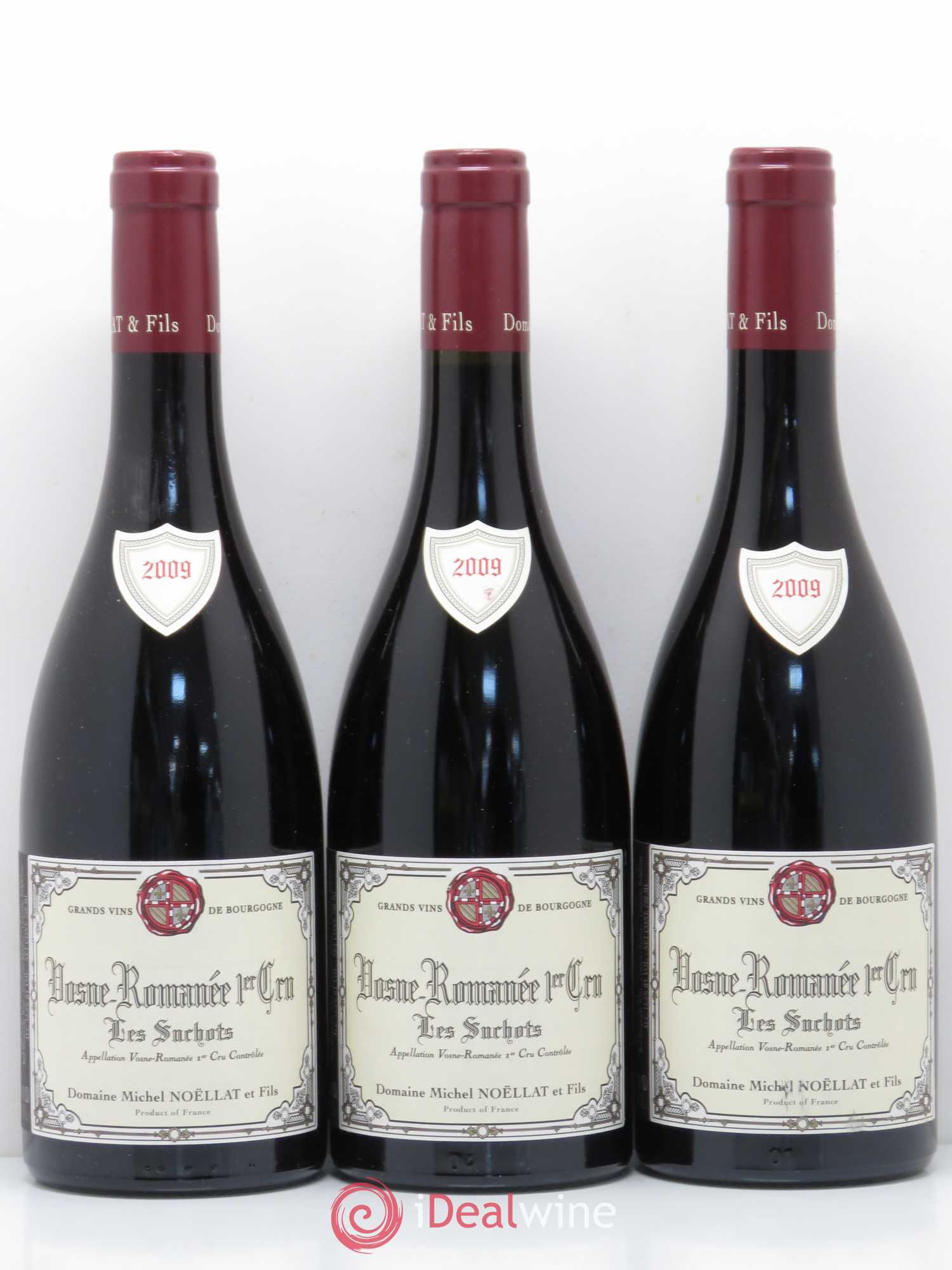 Vosne-Romanée 1er Cru Les Suchots Michel Noëllat et Fils (Domaine) 2009 - Lot de 3 bouteilles - 0