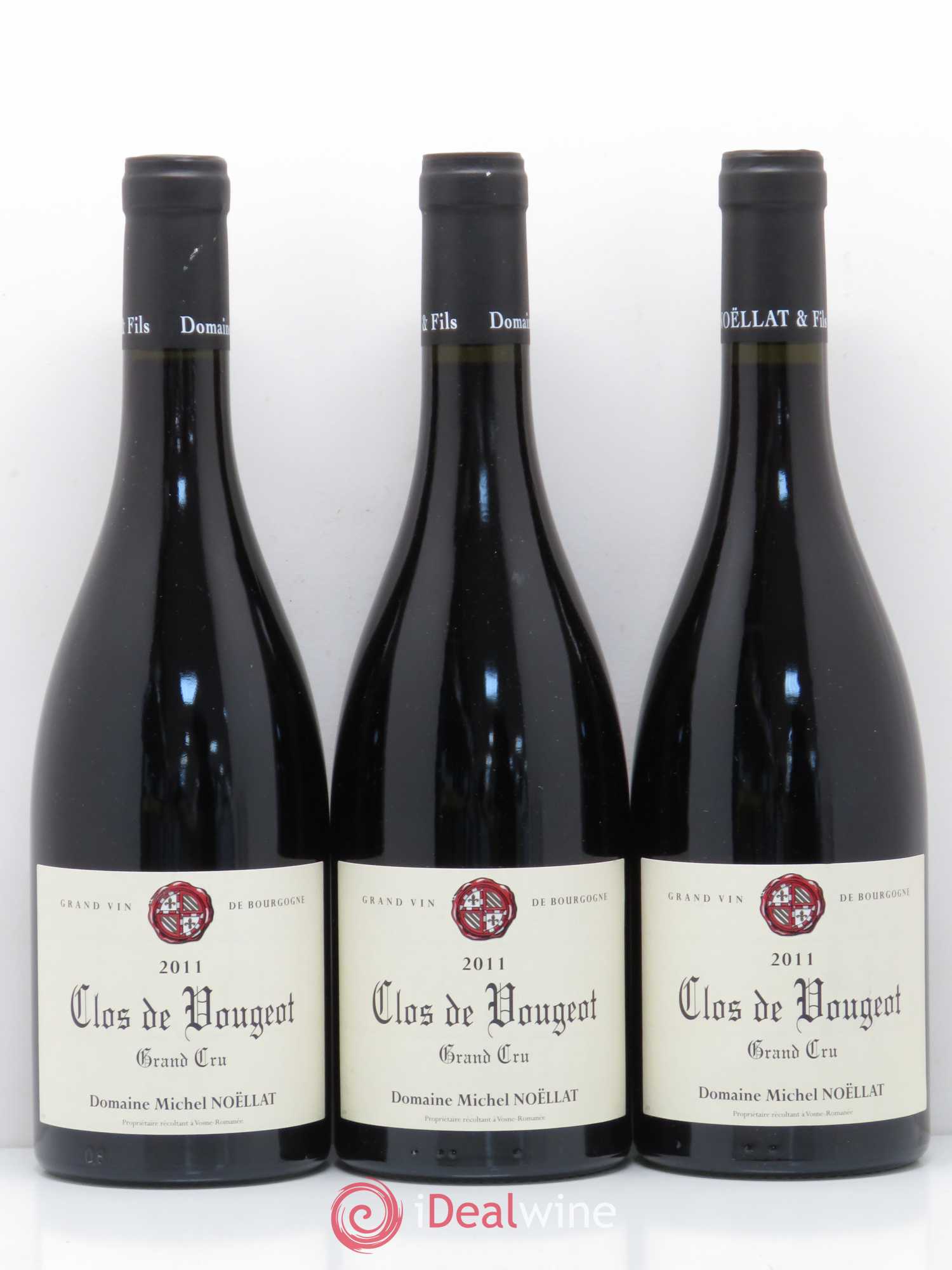 Clos de Vougeot Grand Cru Hudelot-Noëllat 2011 - Lot de 6 bouteilles - 2