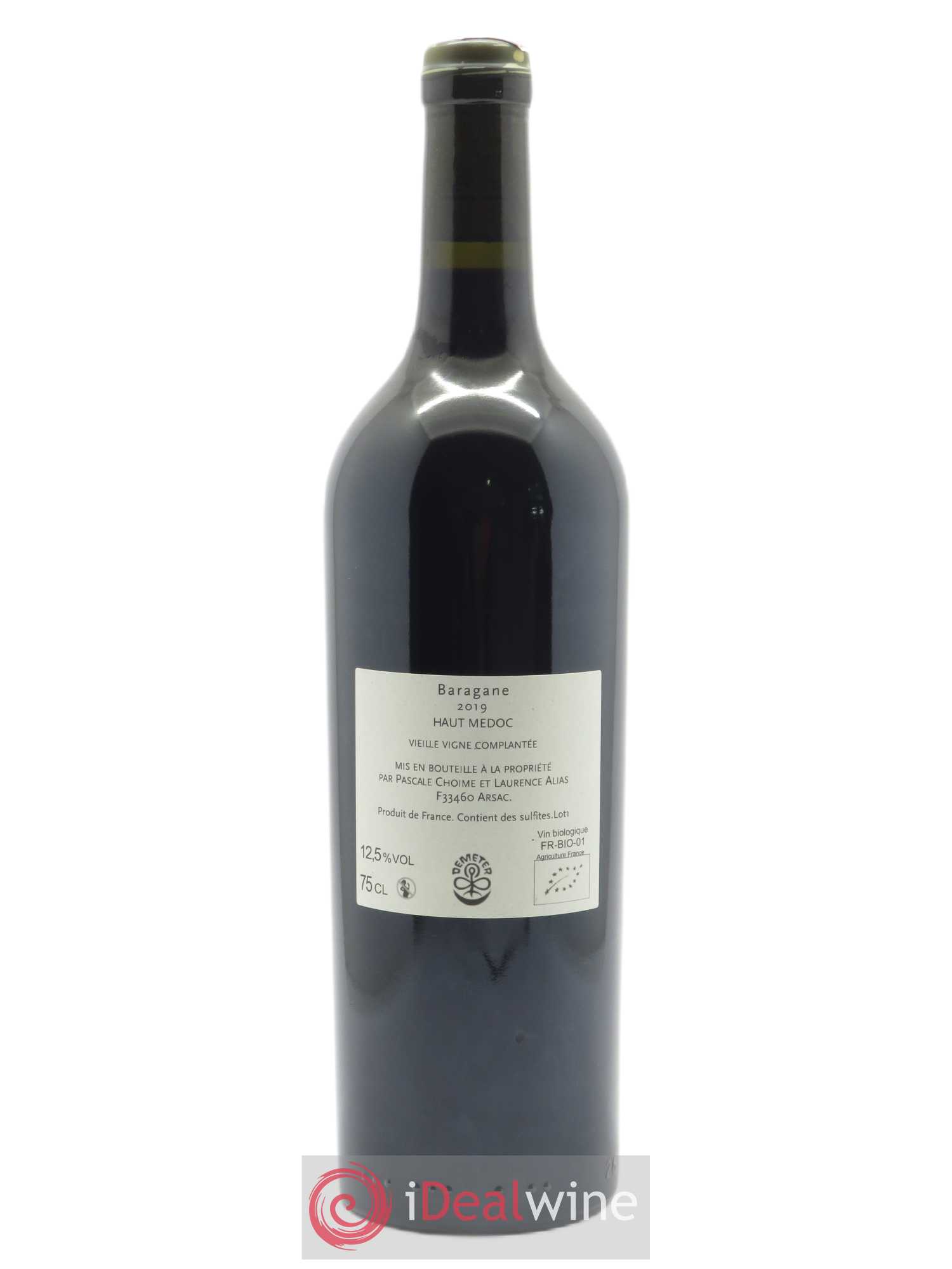 Les Closeries des Moussis - Baragane  2019 - Lot de 1 bouteille - 1