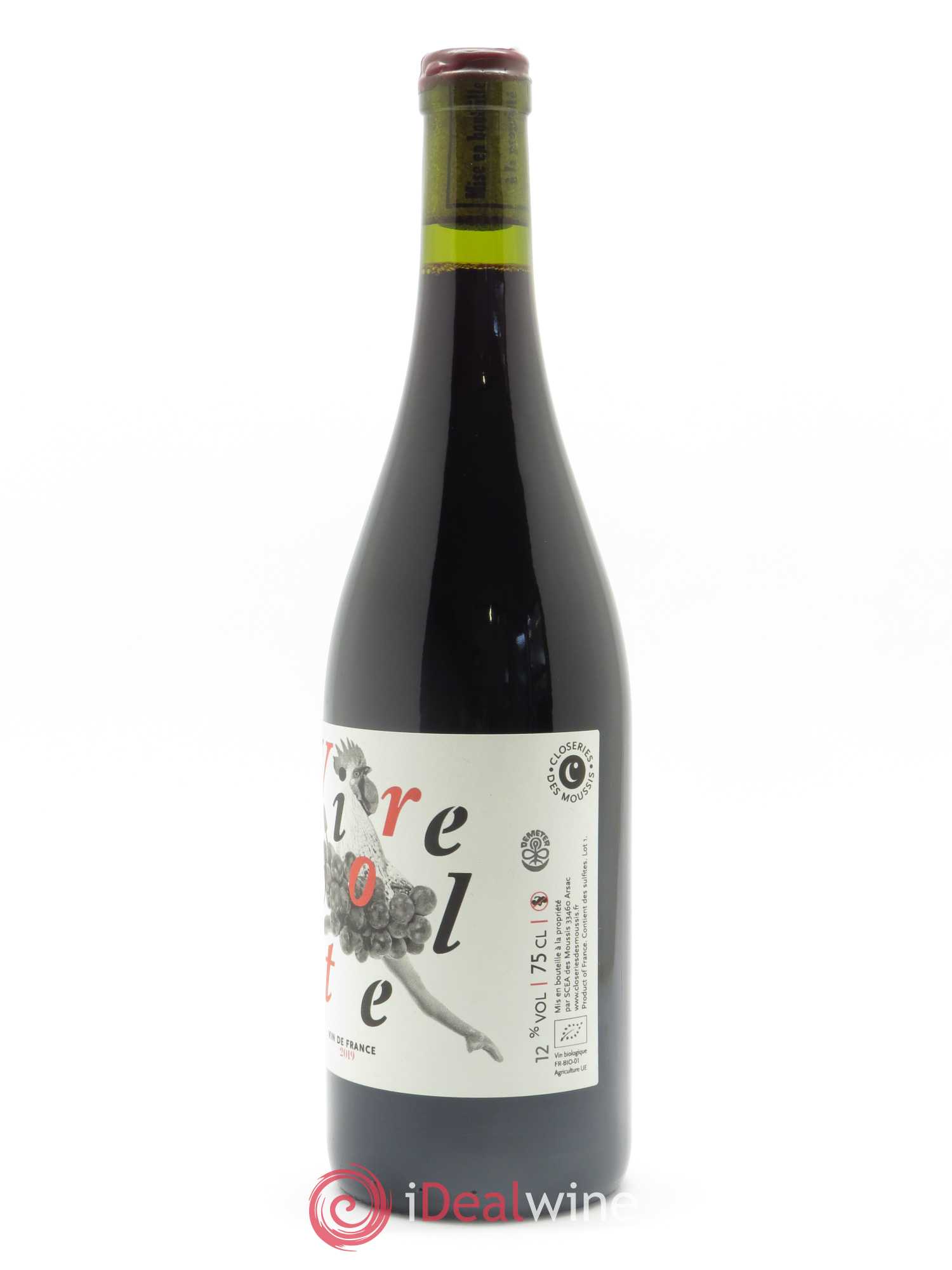 Les Closeries des Moussis - Virevolte 2019 - Lot of 1 bottle - 1