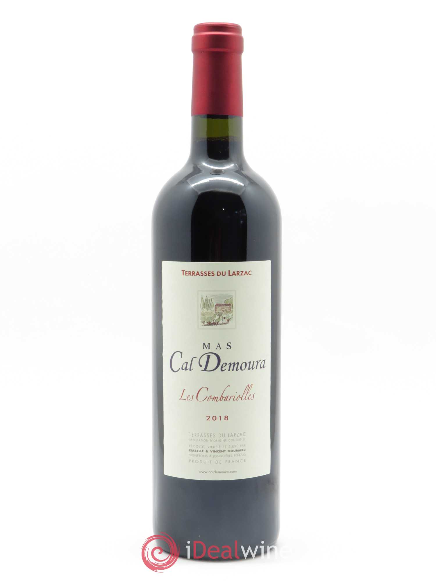 Terrasses du Larzac Les Combariolles Mas Cal Demoura 2018 - Lot de 1 bouteille - 0