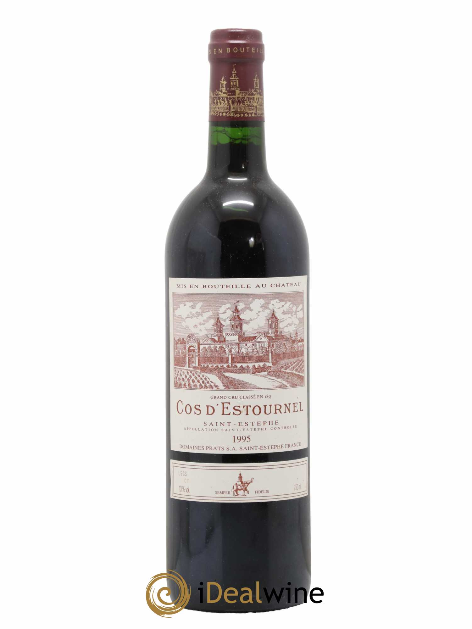 Cos d'Estournel 2ème Grand Cru Classé 1995 - Lot de 1 bouteille - 0