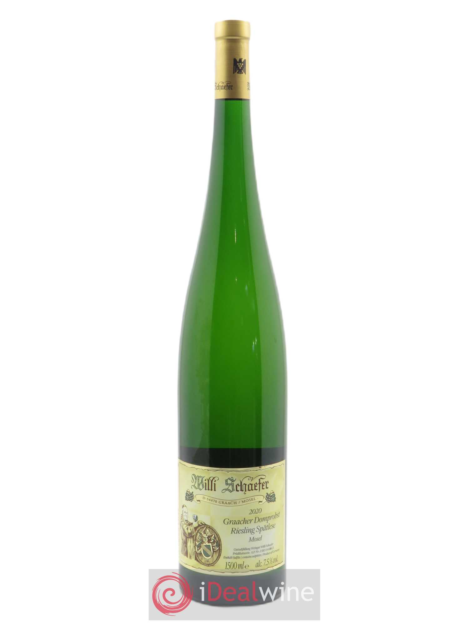 Riesling Willi Schaefer Graacher Domprobst Spatlese 10 2020 - Lot de 1 magnum - 0
