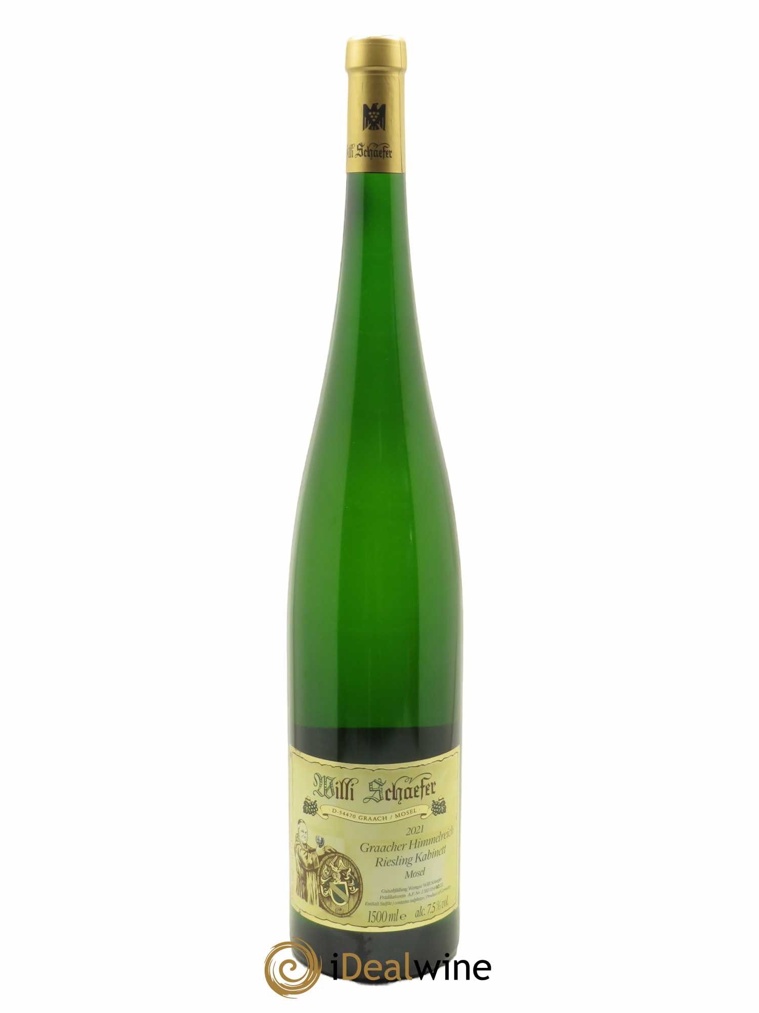 Riesling Willi Schaefer Graacher Himmelreich Kabinett 2021 - Lot de 1 magnum - 0