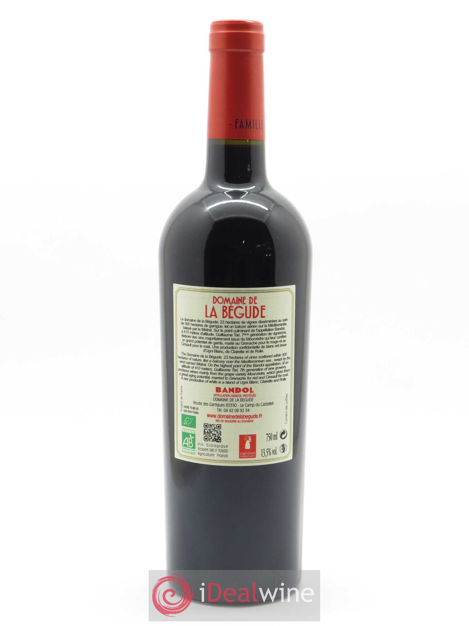 Bandol La Bégude 2017 - Lot of 1 bottle - 1