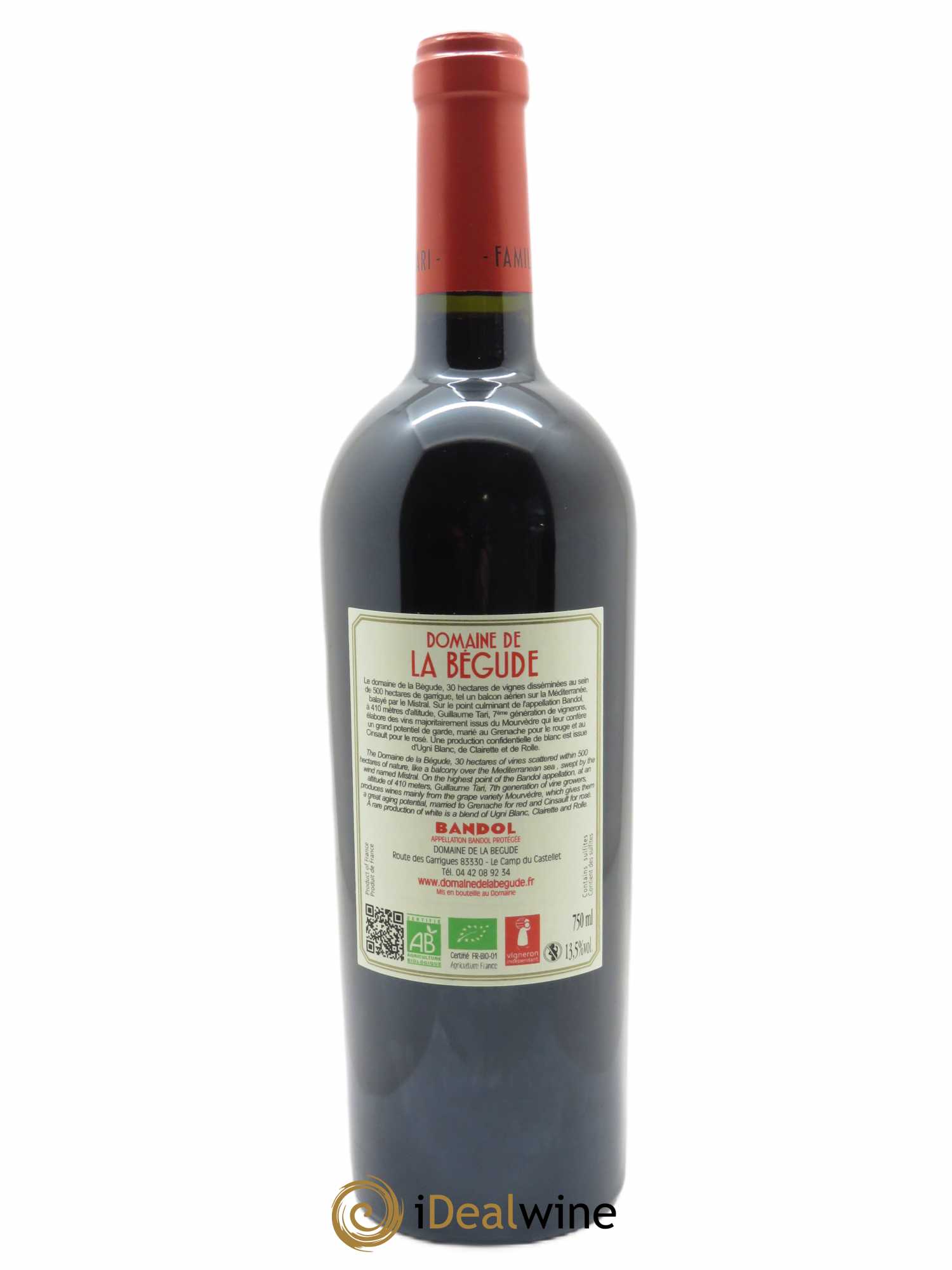 Bandol La Bégude 2019 - Lot de 1 bouteille - 1