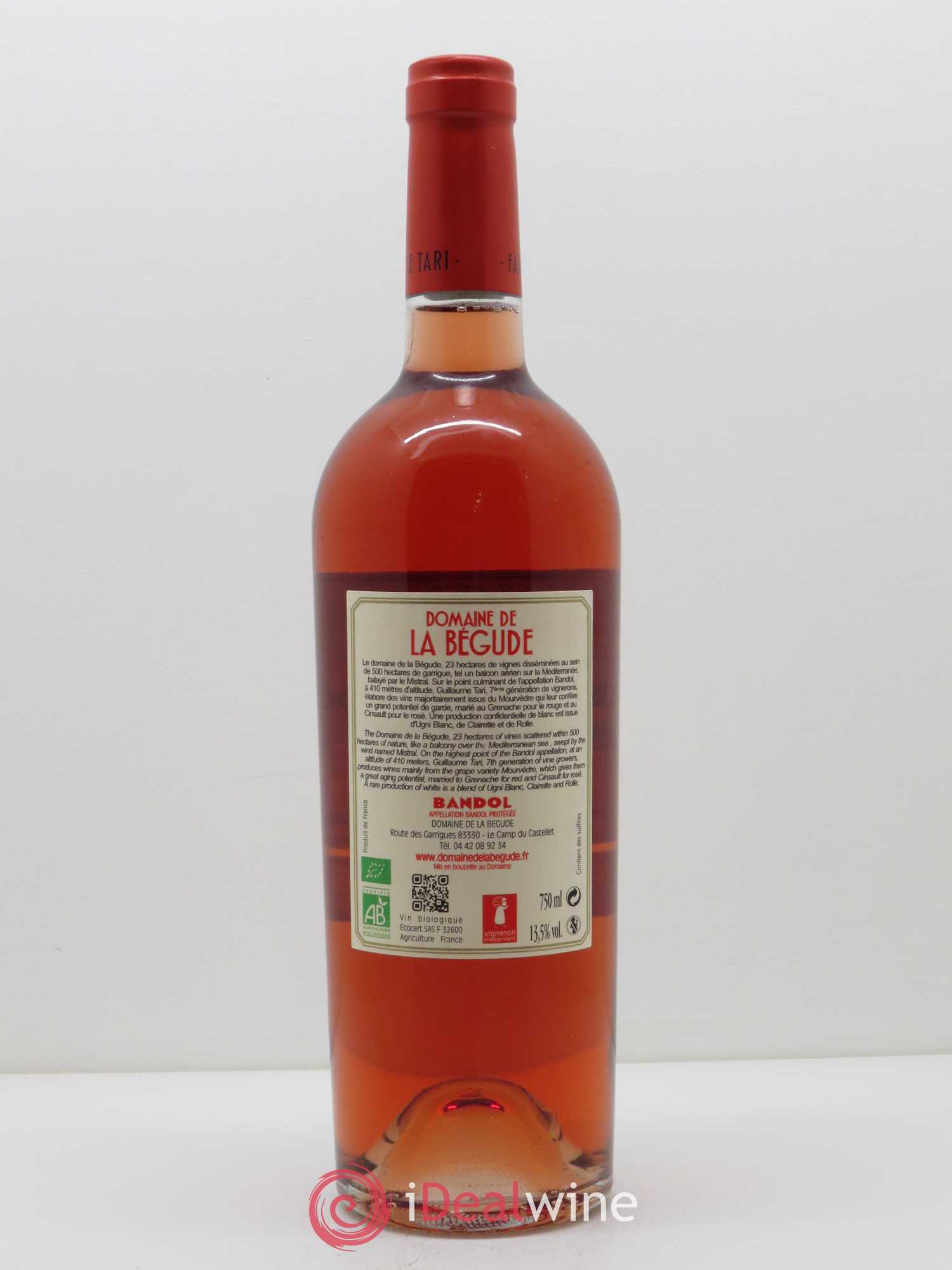 Bandol La Bégude 2018 - Lot de 1 bouteille - 1