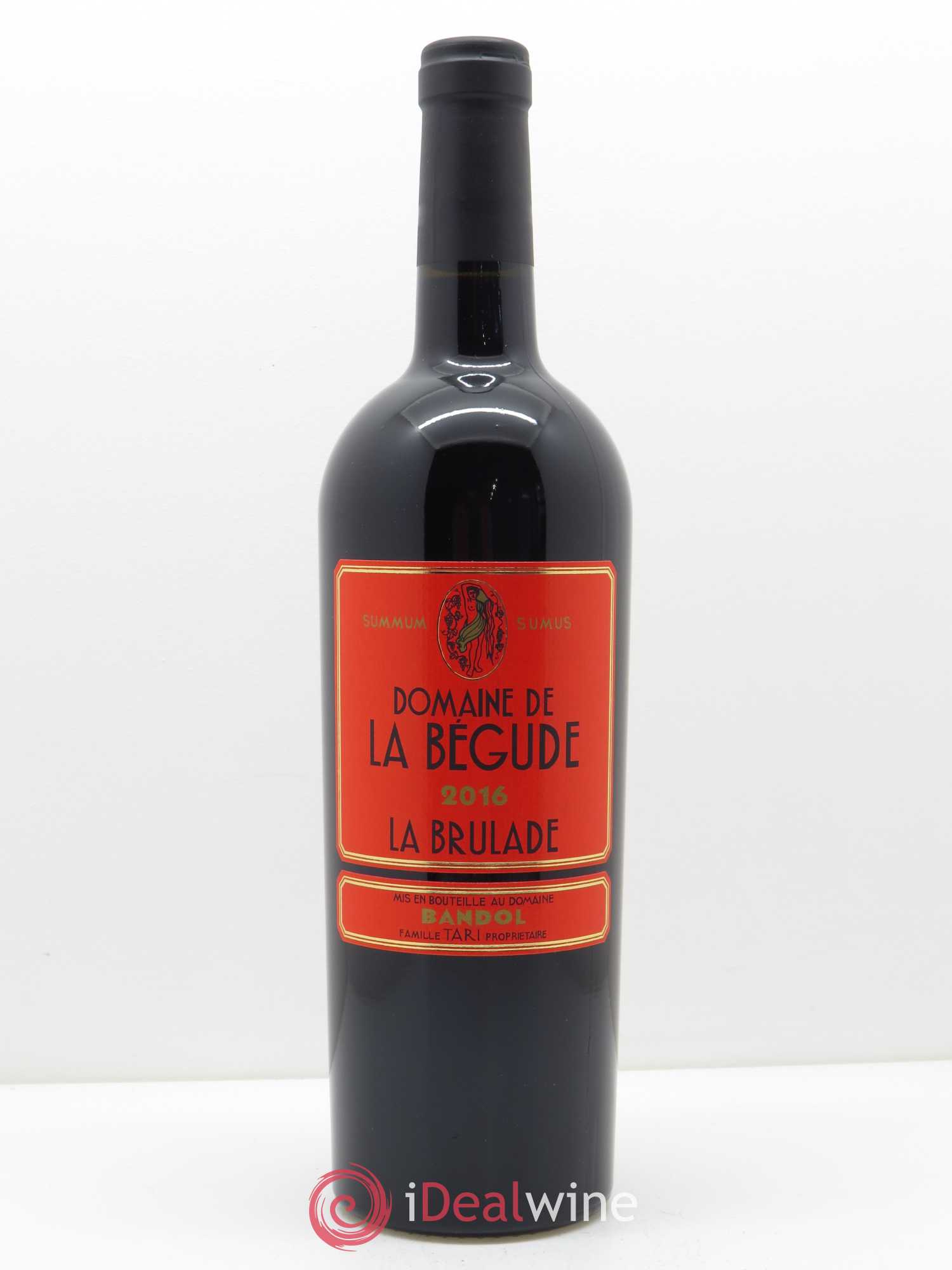 Bandol La Brûlade La Bégude 2016 - Lot de 1 bouteille - 0
