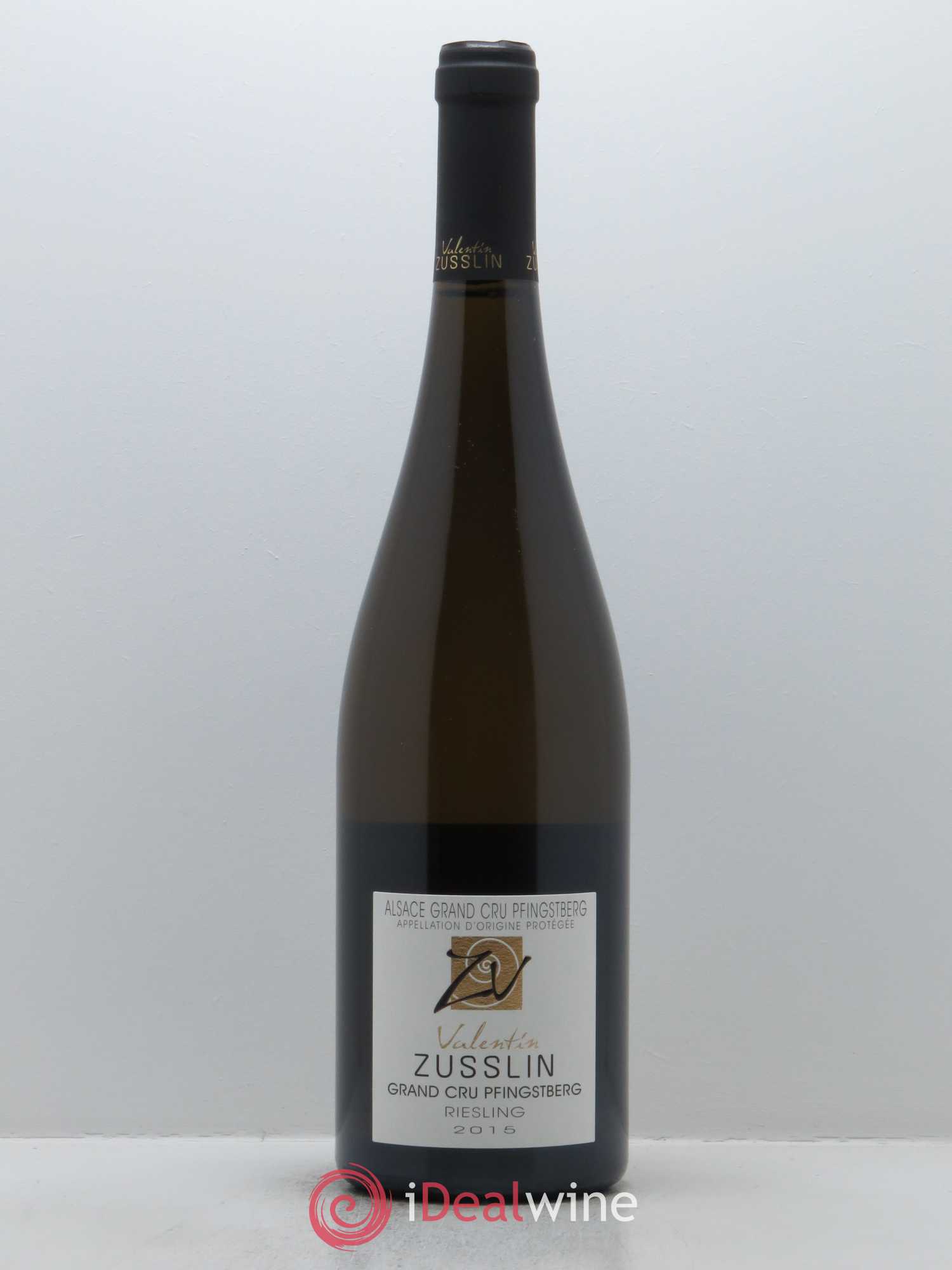 Alsace Riesling Grand Cru Pfingstberg Valentin Zusslin (Domaine) 2015 - Lot de 1 bouteille - 0