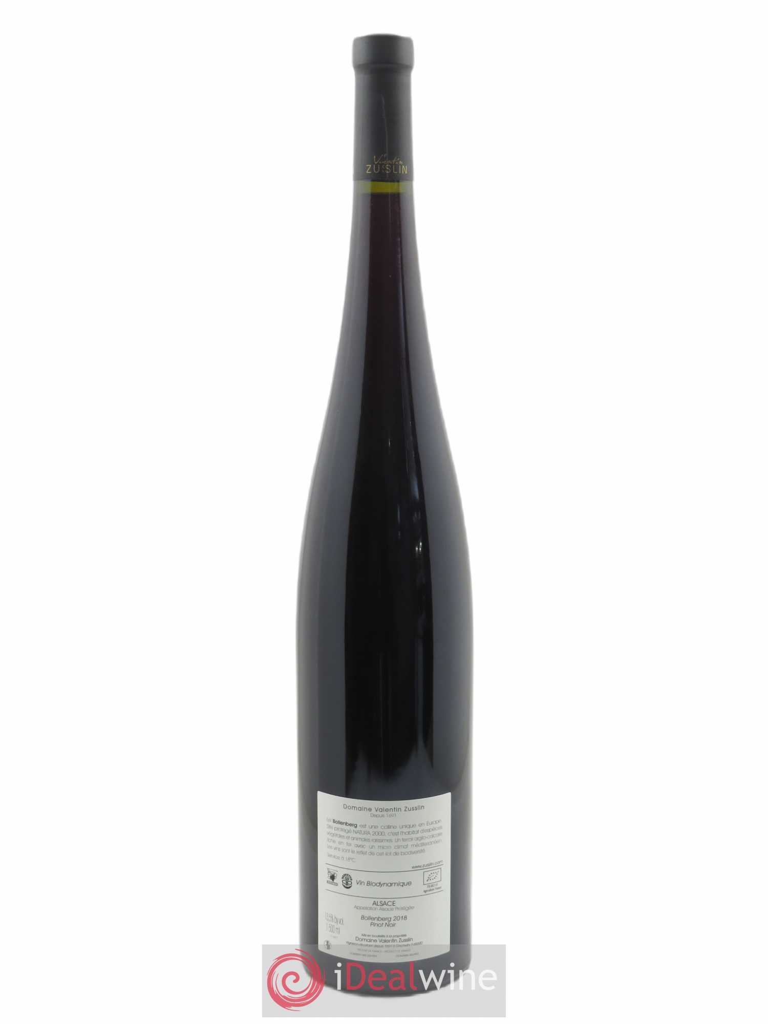Alsace Pinot Noir Bollenberg Valentin Zusslin (Domaine) 2018 - Lot de 1 magnum - 1