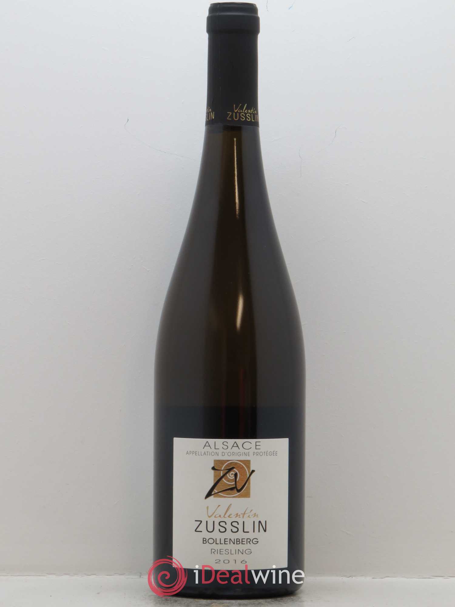 Alsace Riesling Bollenberg Valentin Zusslin (Domaine) 2016 - Lot de 1 bouteille - 0