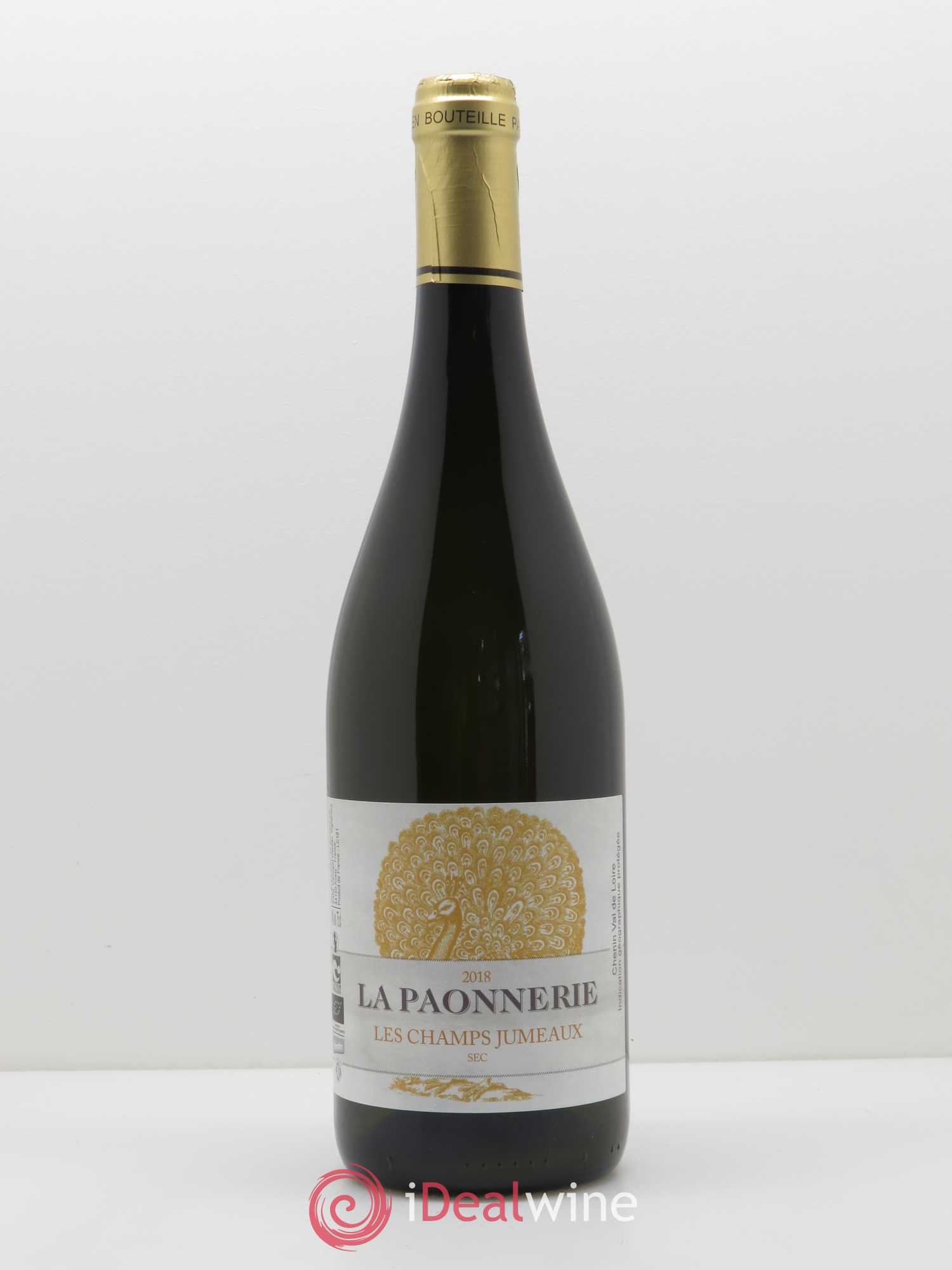 Pineaux Coteaux d'Ancenis Les Champs Jumeaux La Paonnerie 2018 - Lot de 1 bouteille - 0