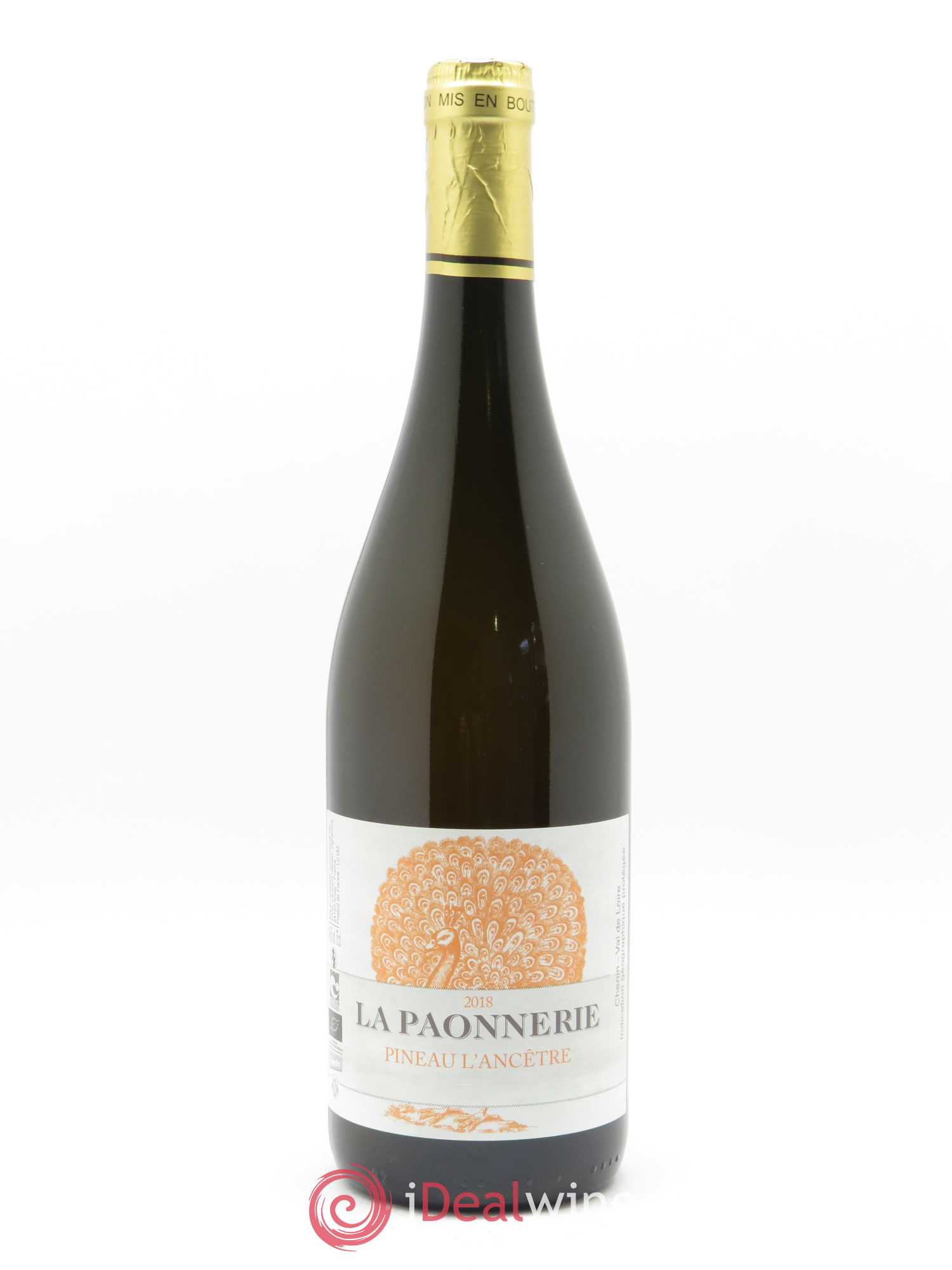 Pineaux Coteaux d'Ancenis L'Ancêtre La Paonnerie 2018 - Lot de 1 bouteille - 0
