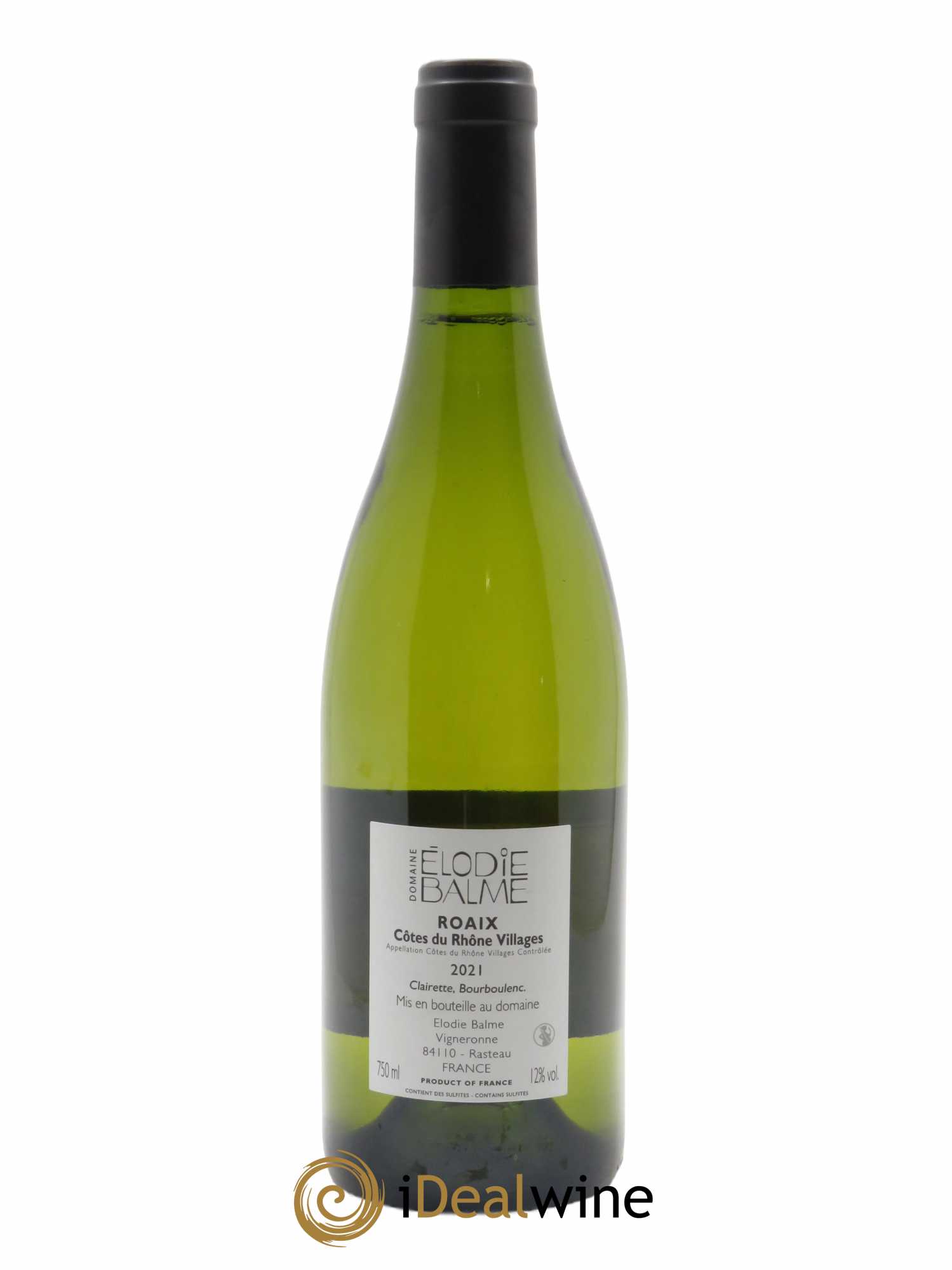 Côtes-du-Rhône-Villages Roaix Libre comme l'R Elodie Balme (Domaine) 2021 - Lot of 1 bottle - 1