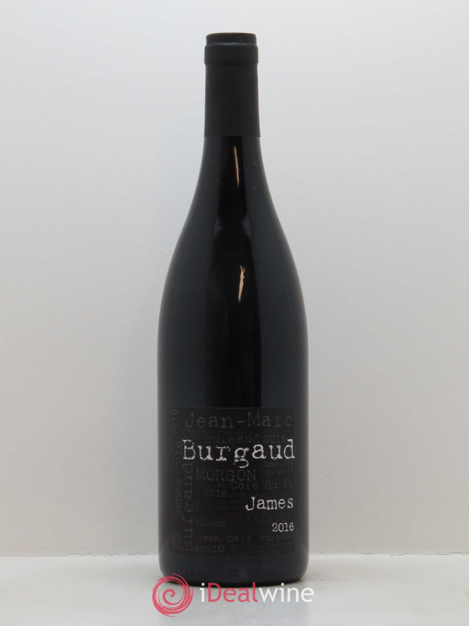 Morgon Côte du Py James Jean-Marc Burgaud (Domaine) 2016 - Lot de 1 bouteille - 0