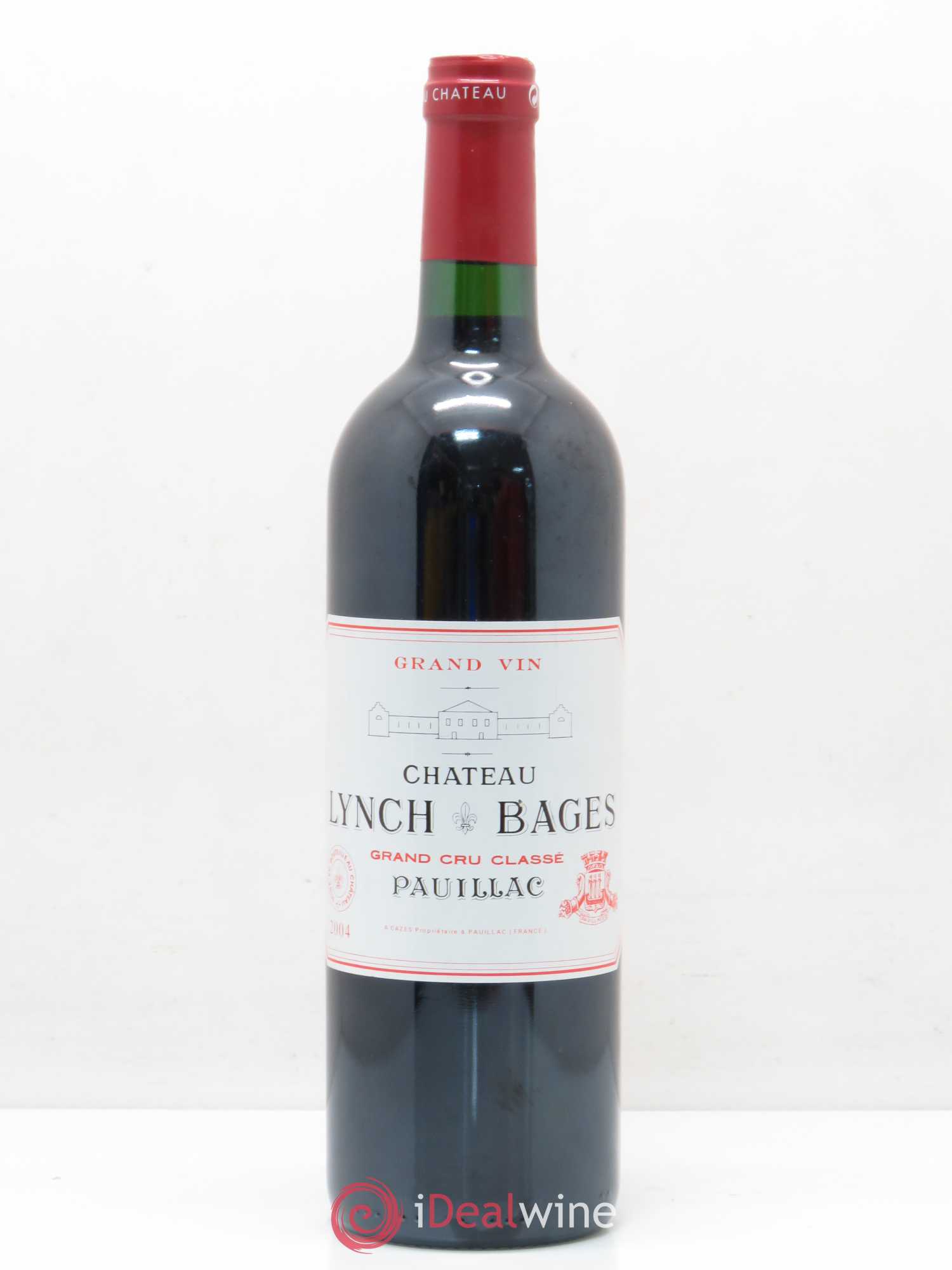 Château Lynch Bages 5ème Grand Cru Classé 2004 - Lot de 1 bouteille - 0
