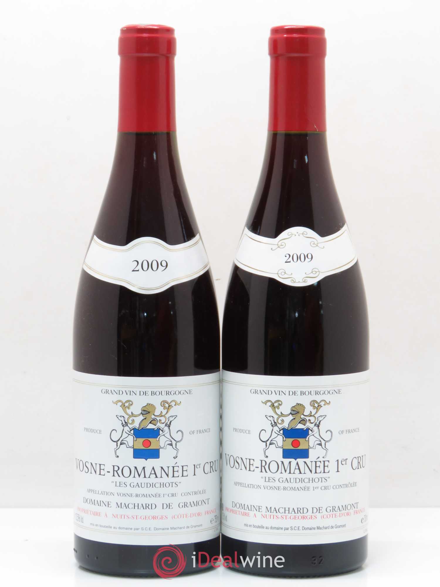 Vosne-Romanée 1er Cru Les Gaudichots Domaine Machard de Gramont 2009 - Posten von 2 Flaschen - 0