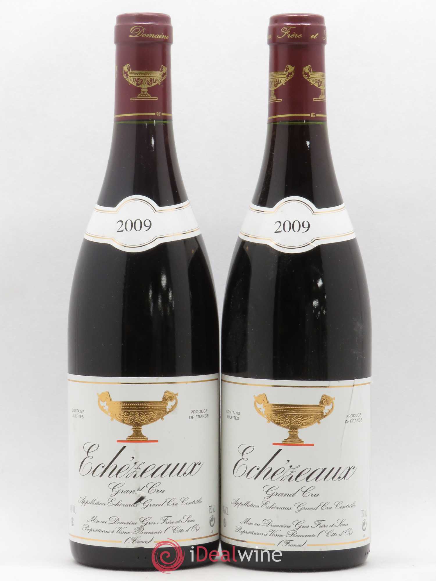 Echezeaux Grand Cru Gros Frère & Soeur 2009 - Lot de 2 bouteilles - 0