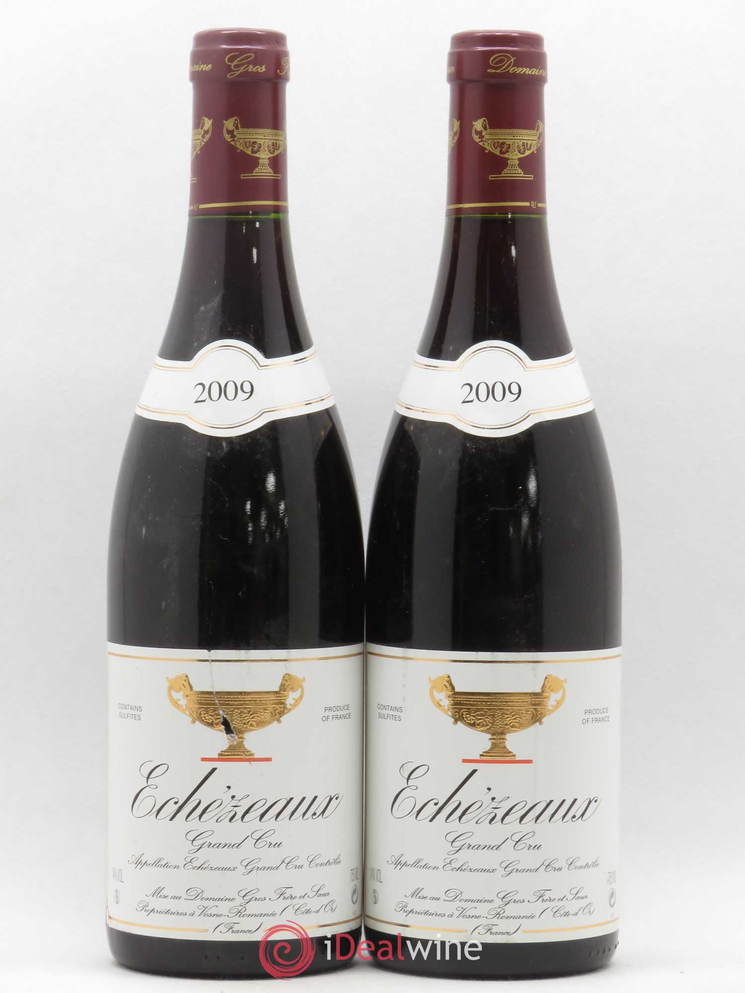 Echezeaux Grand Cru Gros Frère & Soeur 2009 - Lot de 2 bouteilles - 0