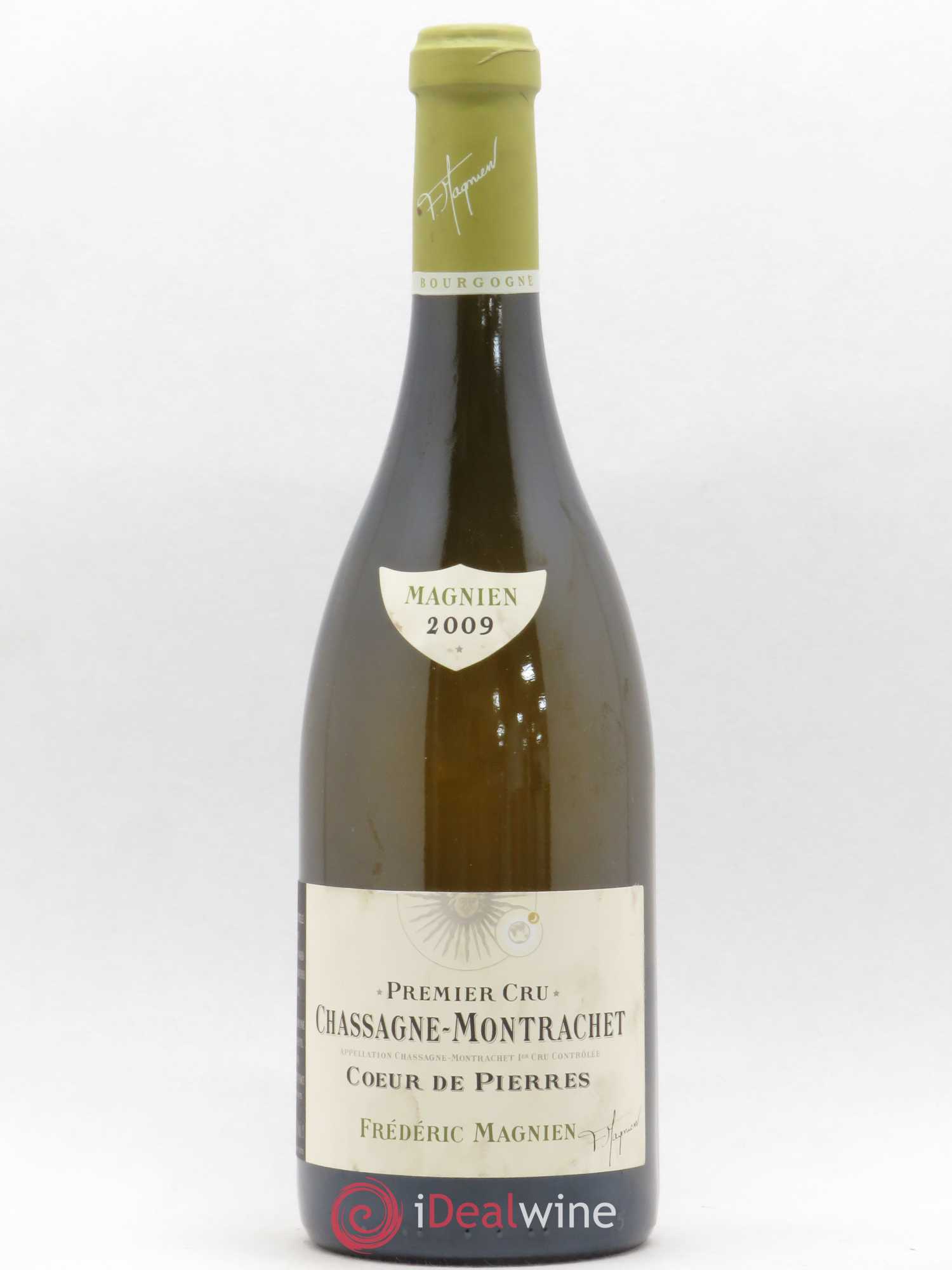 Chassagne-Montrachet 1er Cru Coeur de Pierres Frederic Magnien 2009 - Posten von 1 Flasche - 0