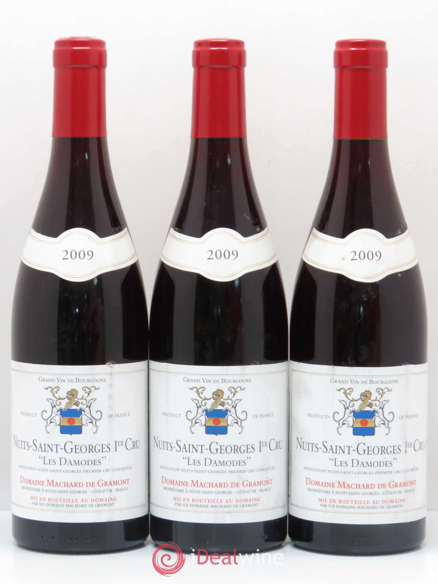 Nuits-Saint-Georges 1er Cru Les Damodes Machard de Gramont 2009 - Posten von 3 Flaschen - 0