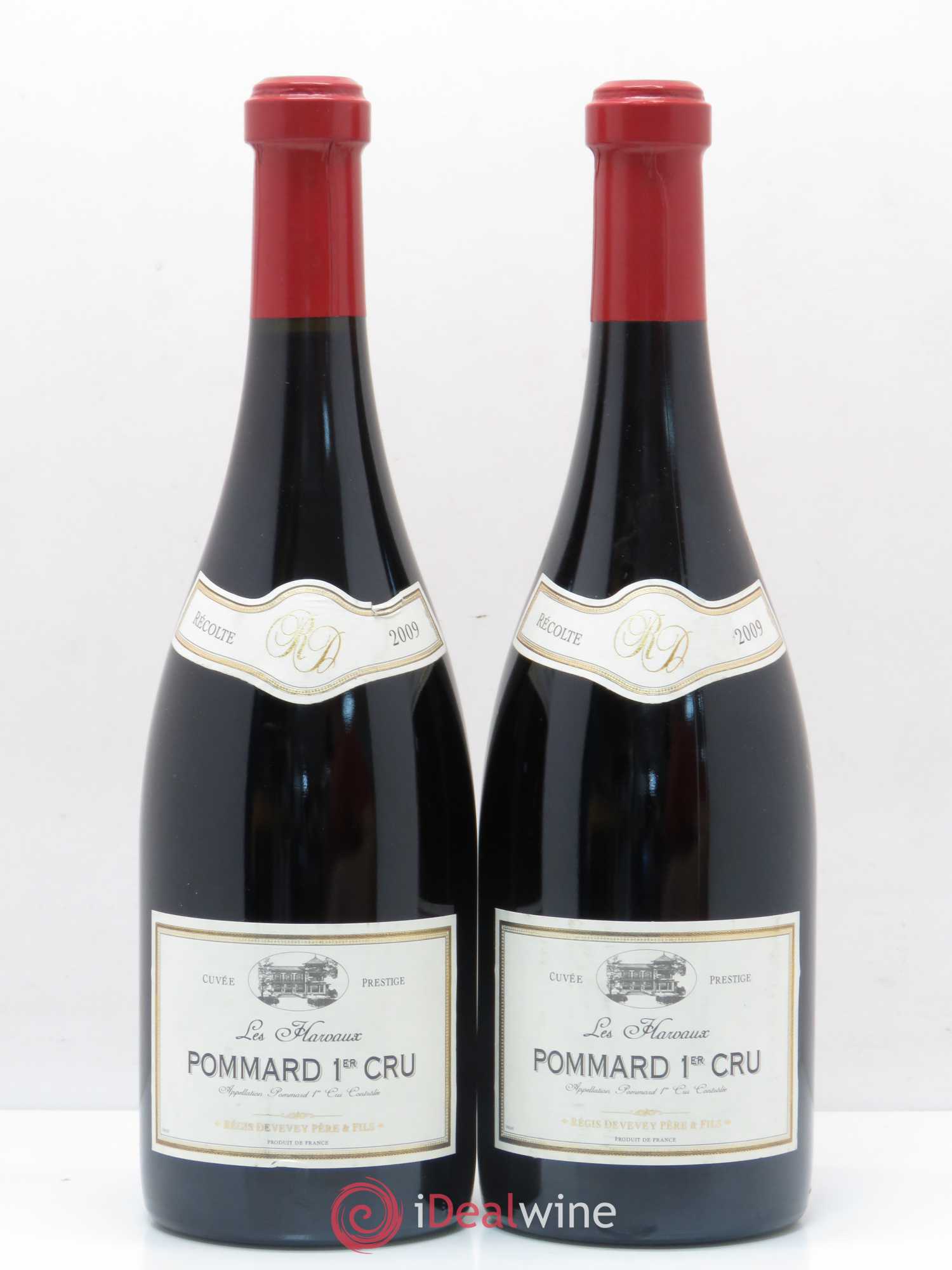 Pommard 1er Cru Les Harvaux Regis Devevey 2009 - Posten von 2 Flaschen - 0
