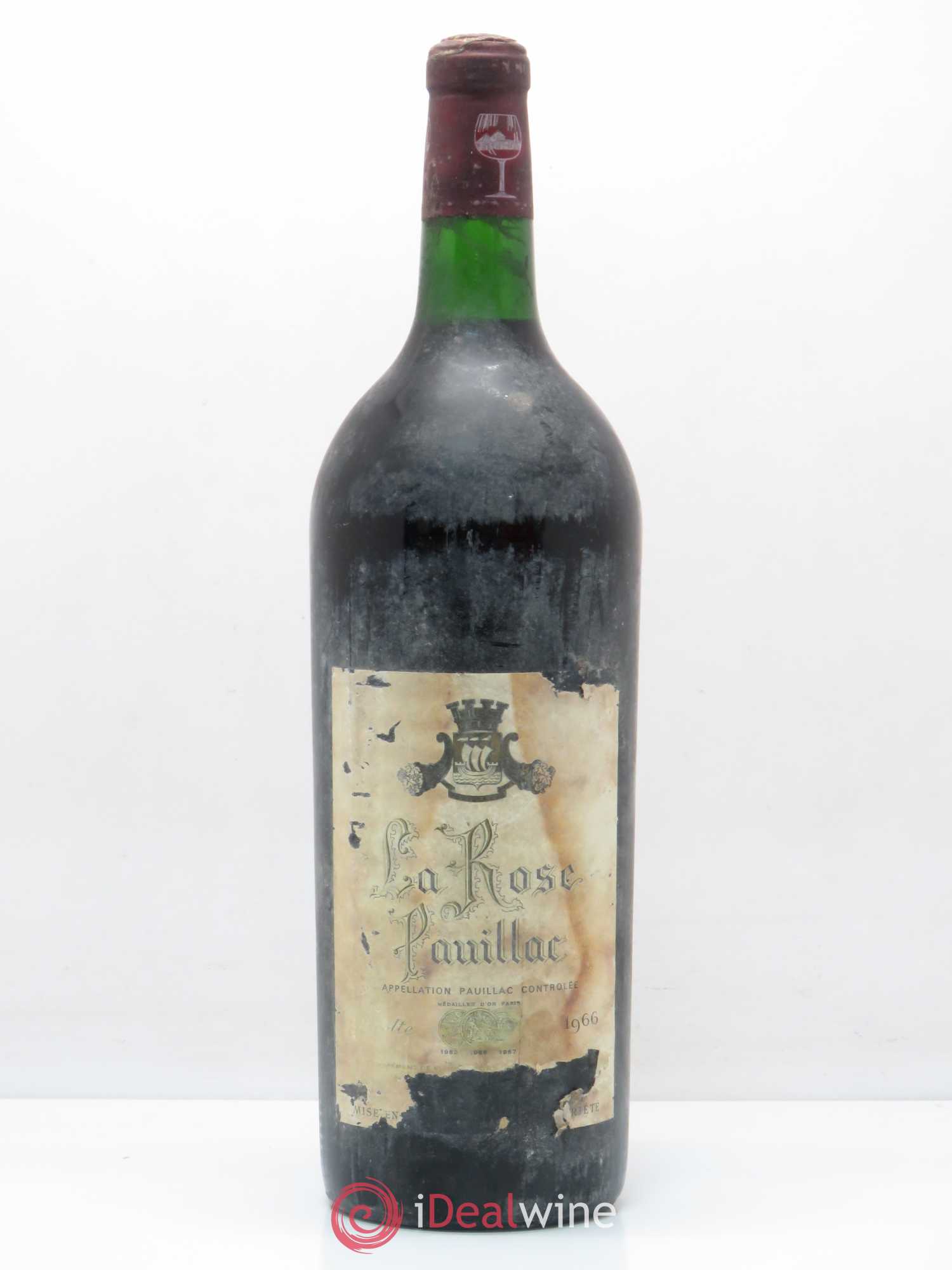 La Rose Pauillac 1966 - Lot de 1 magnum - 0