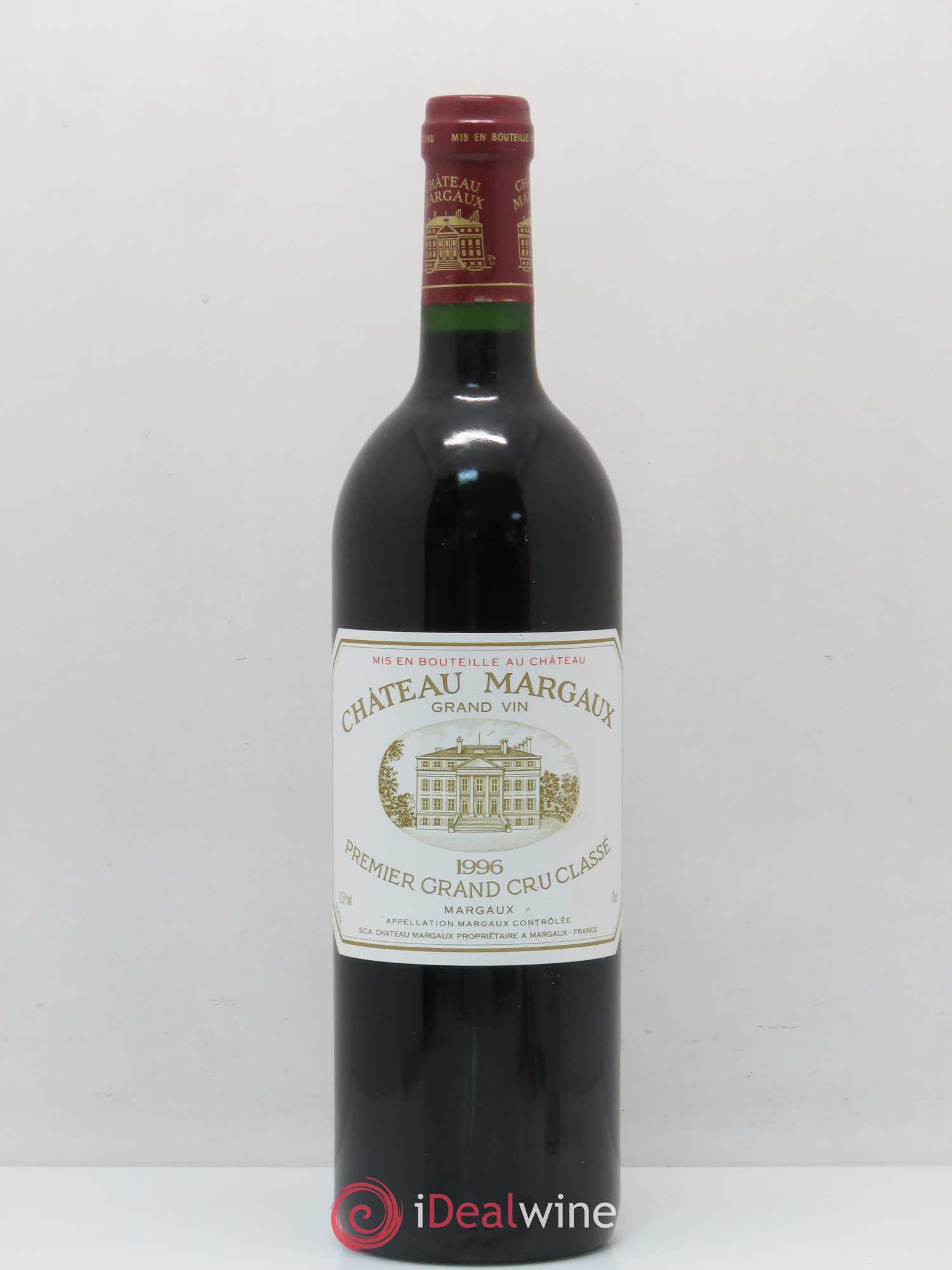 Château Margaux 1er Grand Cru Classé 1996 - Lot de 1 bouteille - 0