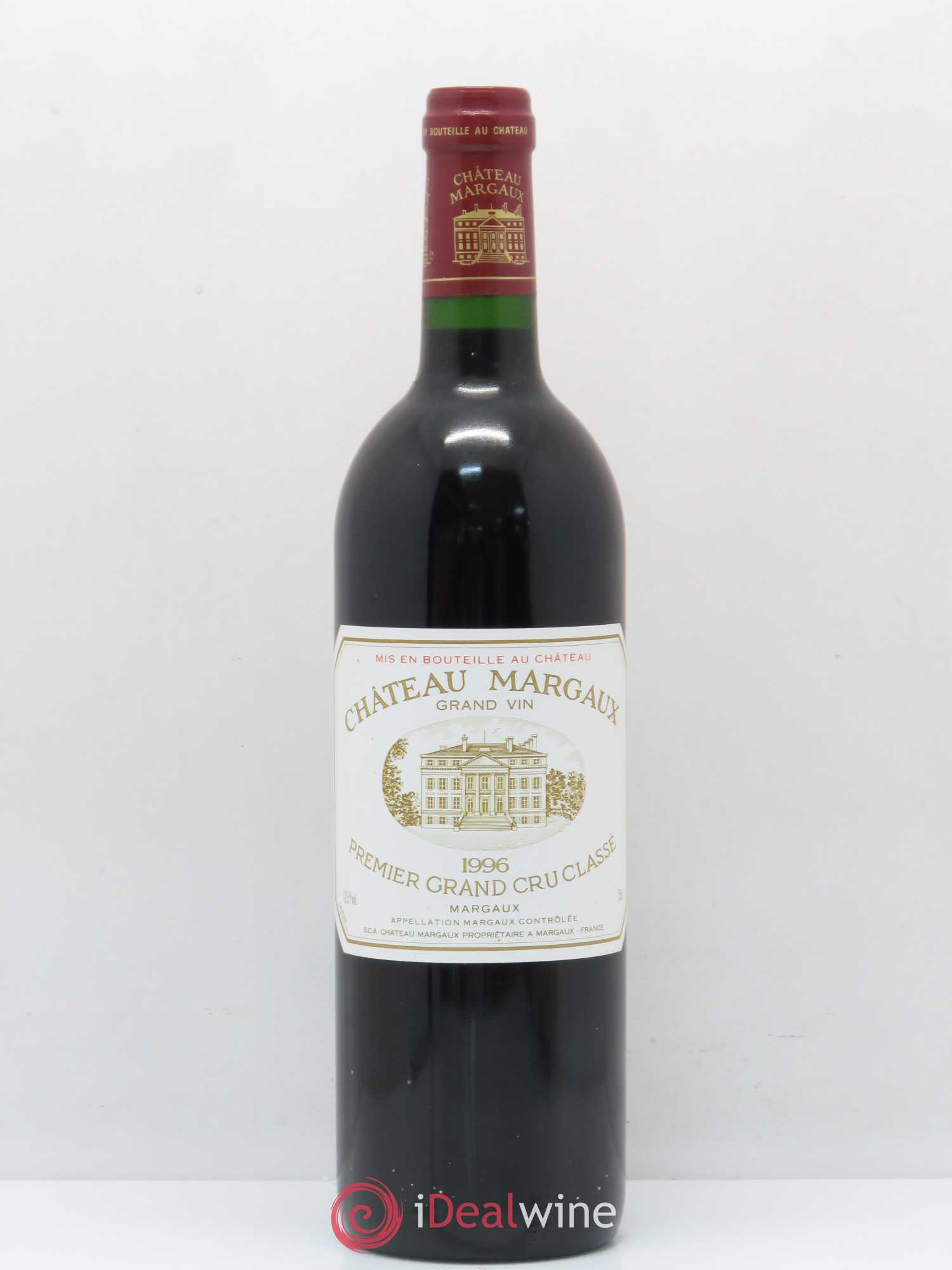 Château Margaux 1er Grand Cru Classé 1996 - Lot de 1 bouteille - 0