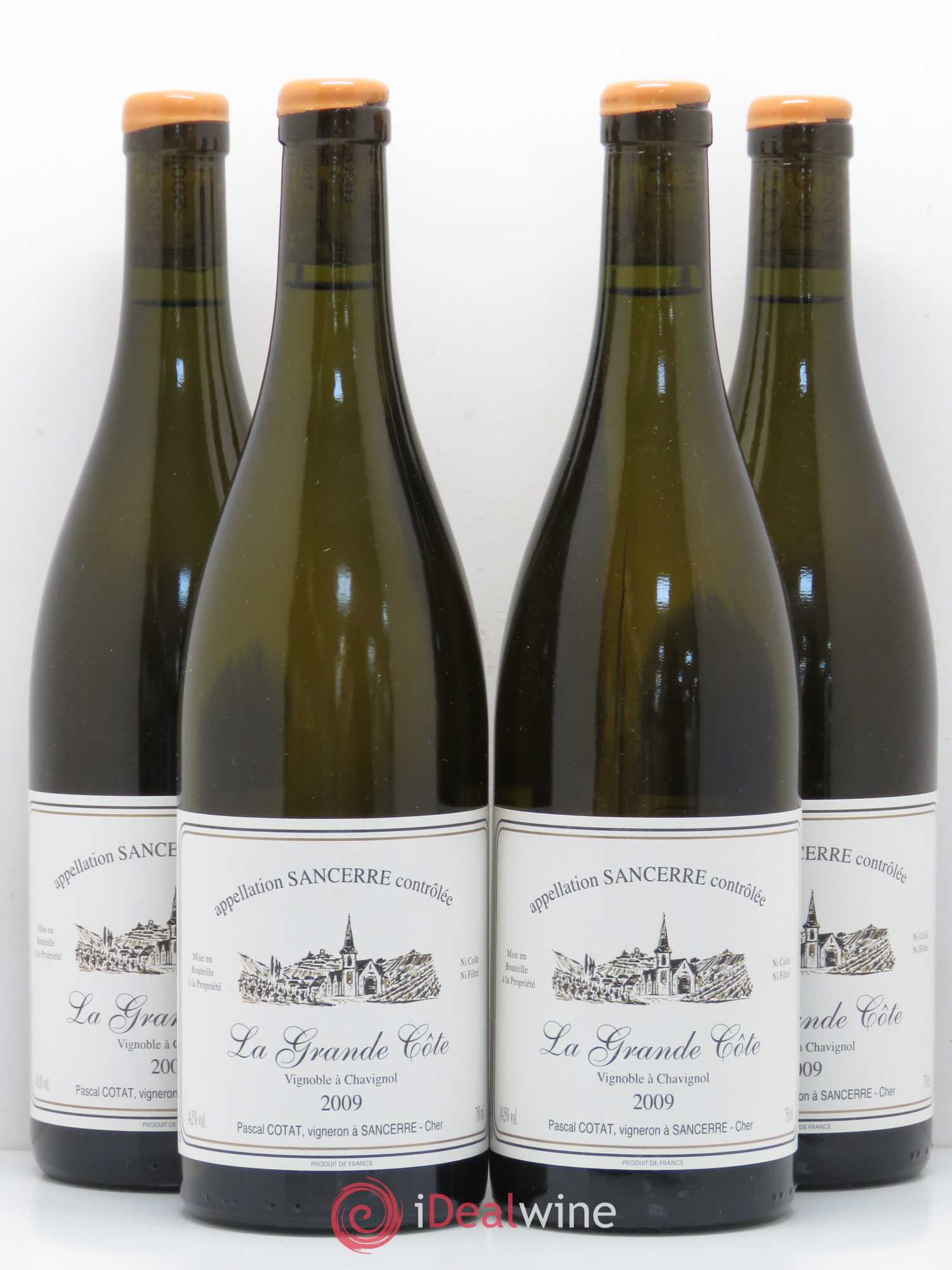 Sancerre La Grande Côte Pascal Cotat 2009 - Lot de 4 bouteilles - 0