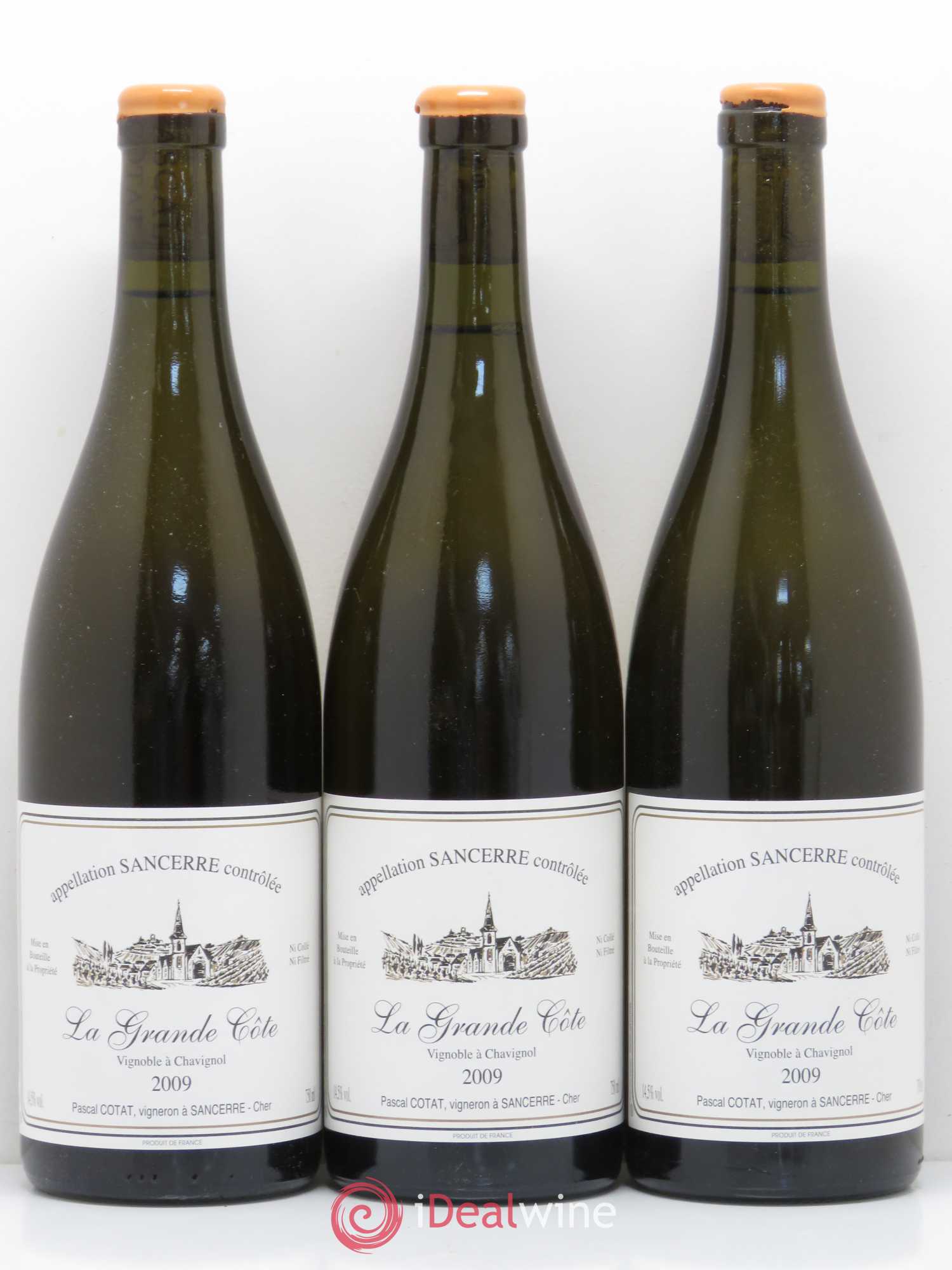 Sancerre La Grande Côte Pascal Cotat 2009 - Lot de 3 bouteilles - 0