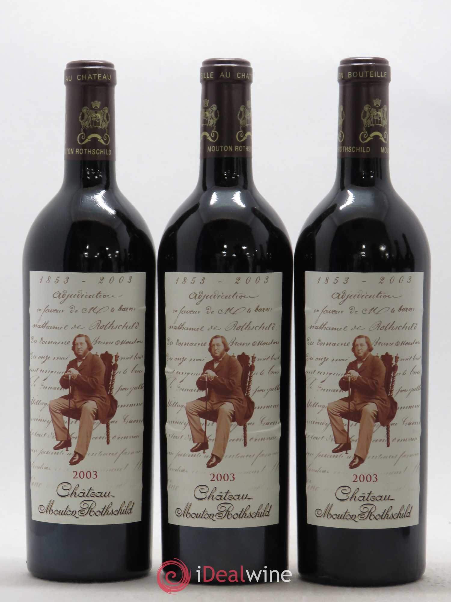 Château Mouton Rothschild 1er Grand Cru Classé 2003 - Lot de 12 bouteilles - 7