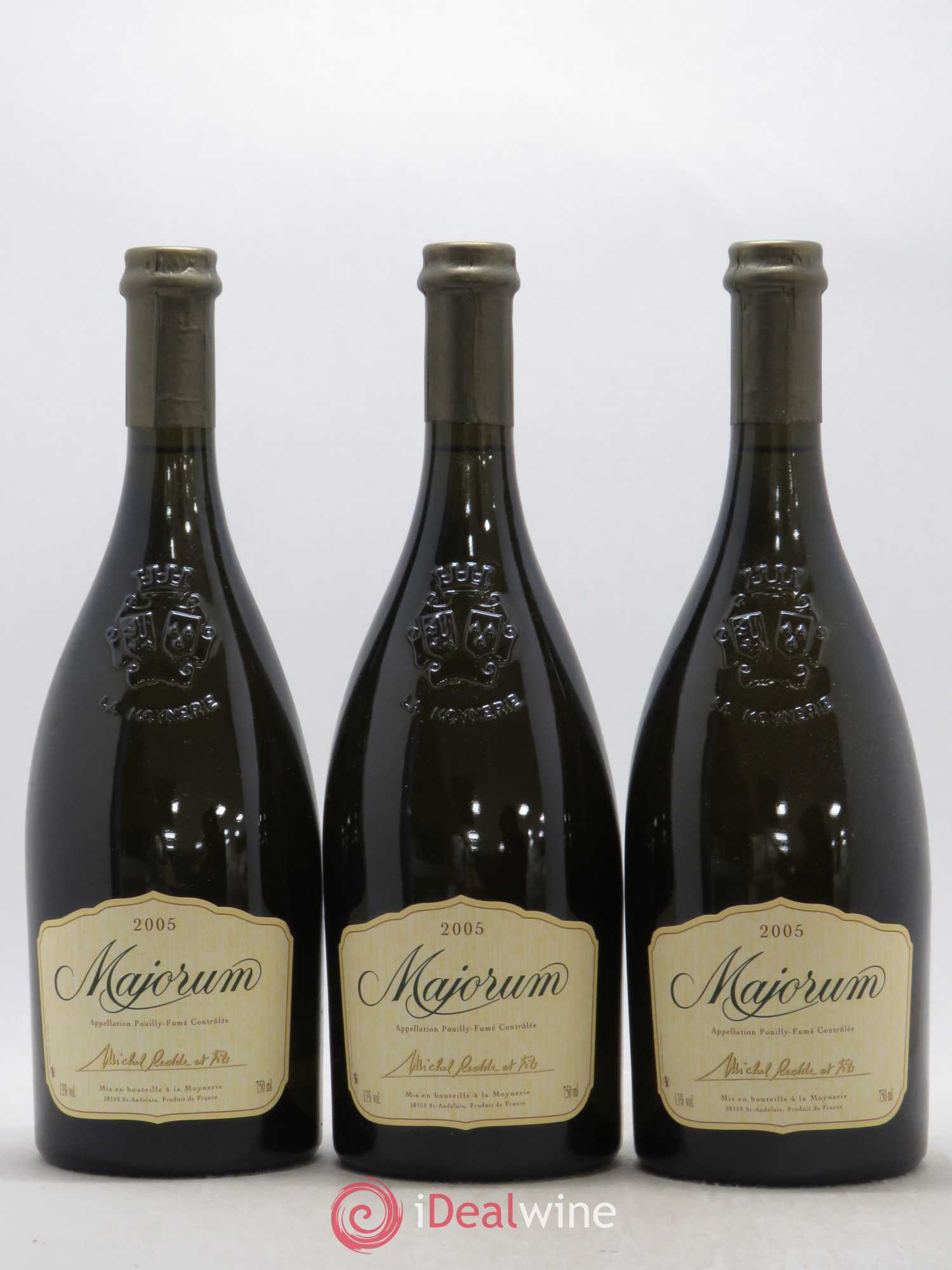 Pouilly-Fumé Majorum Michel Redde & Fils 2005 - Lot de 3 bouteilles - 0