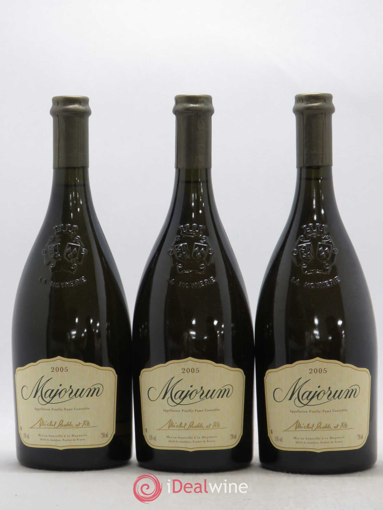 Pouilly-Fumé Majorum Michel Redde & Fils 2005 - Lot de 3 bouteilles - 0