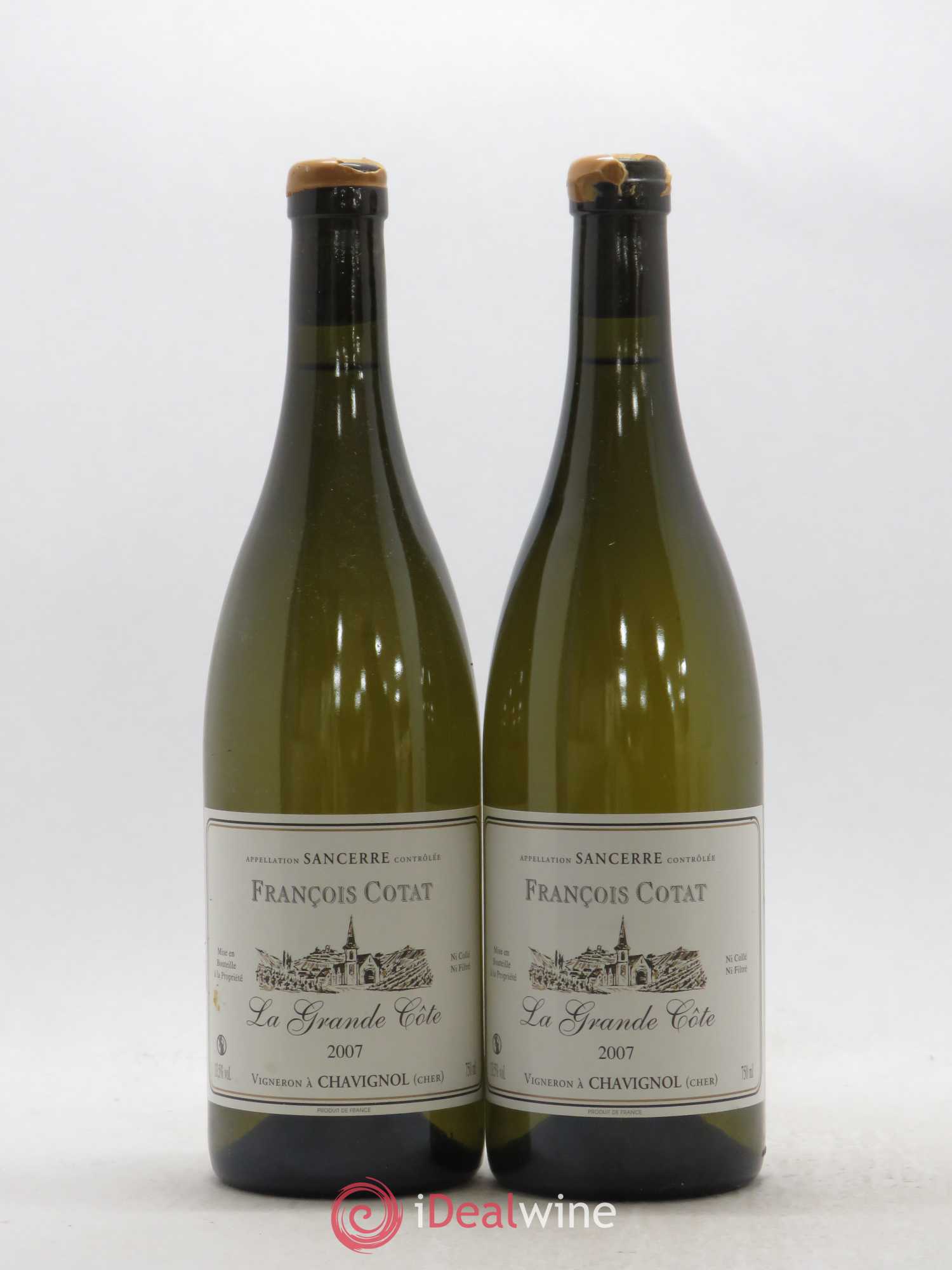 Sancerre La Grande Côte François Cotat 2007 - Lot de 2 bouteilles - 0