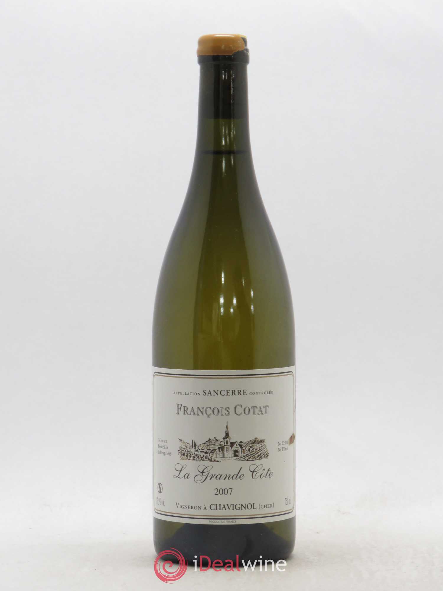 Sancerre La Grande Côte François Cotat 2007 - Lot de 1 bouteille - 0