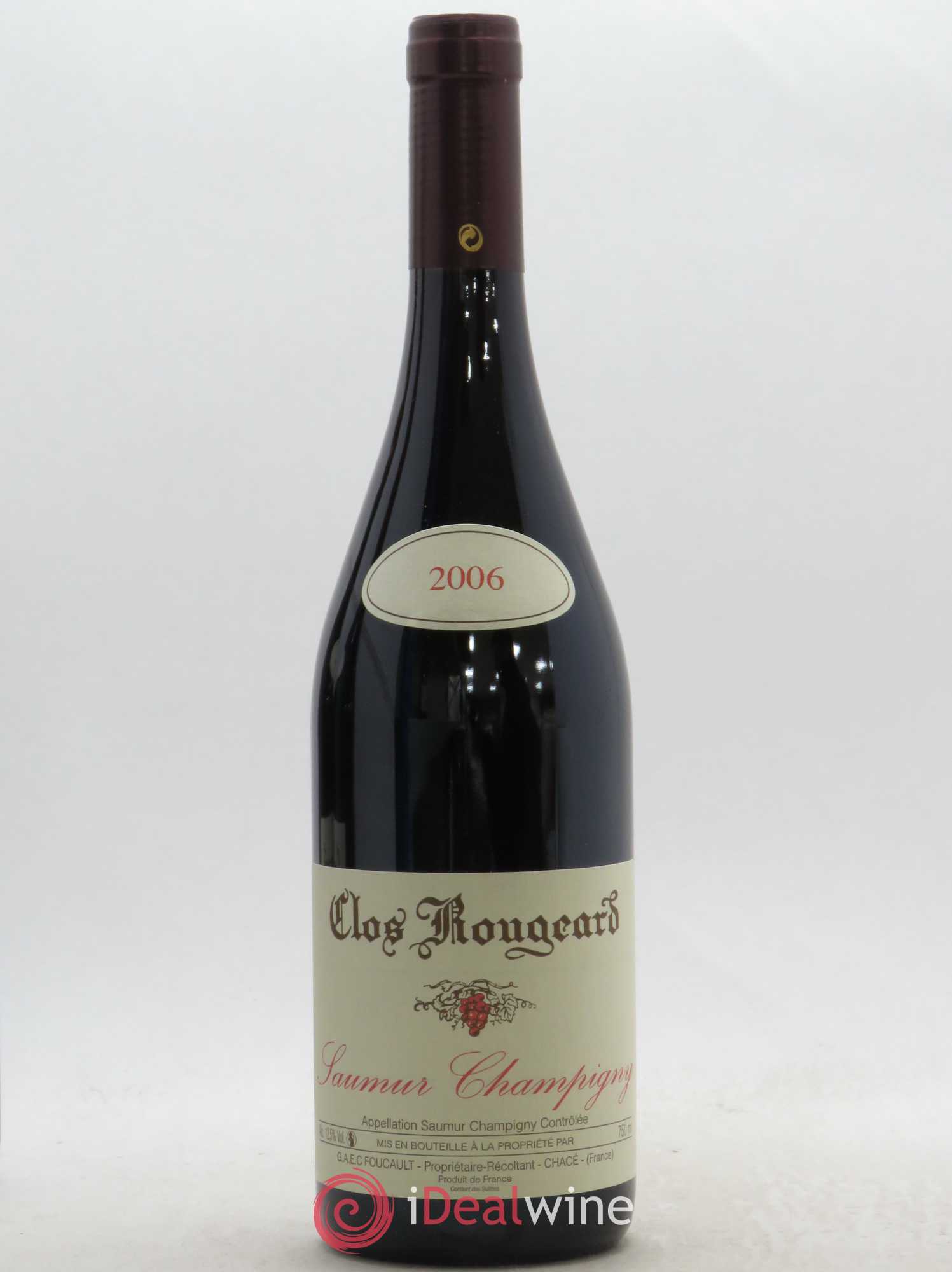 Saumur-Champigny Clos Rougeard 2006 - Lot de 1 bouteille - 0
