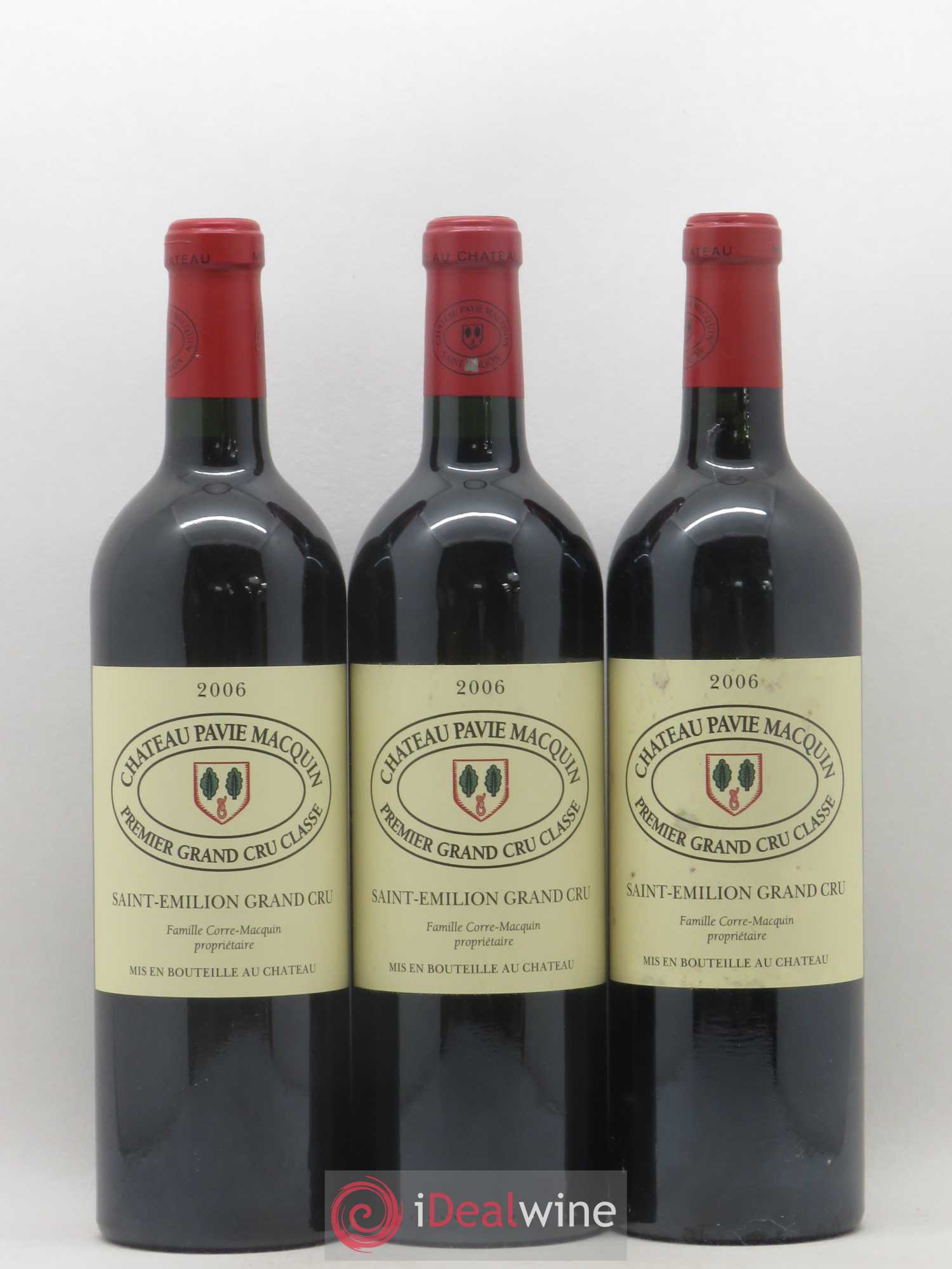 Château Pavie Macquin 1er Grand Cru Classé B 2006 - Lot de 6 bouteilles - 2