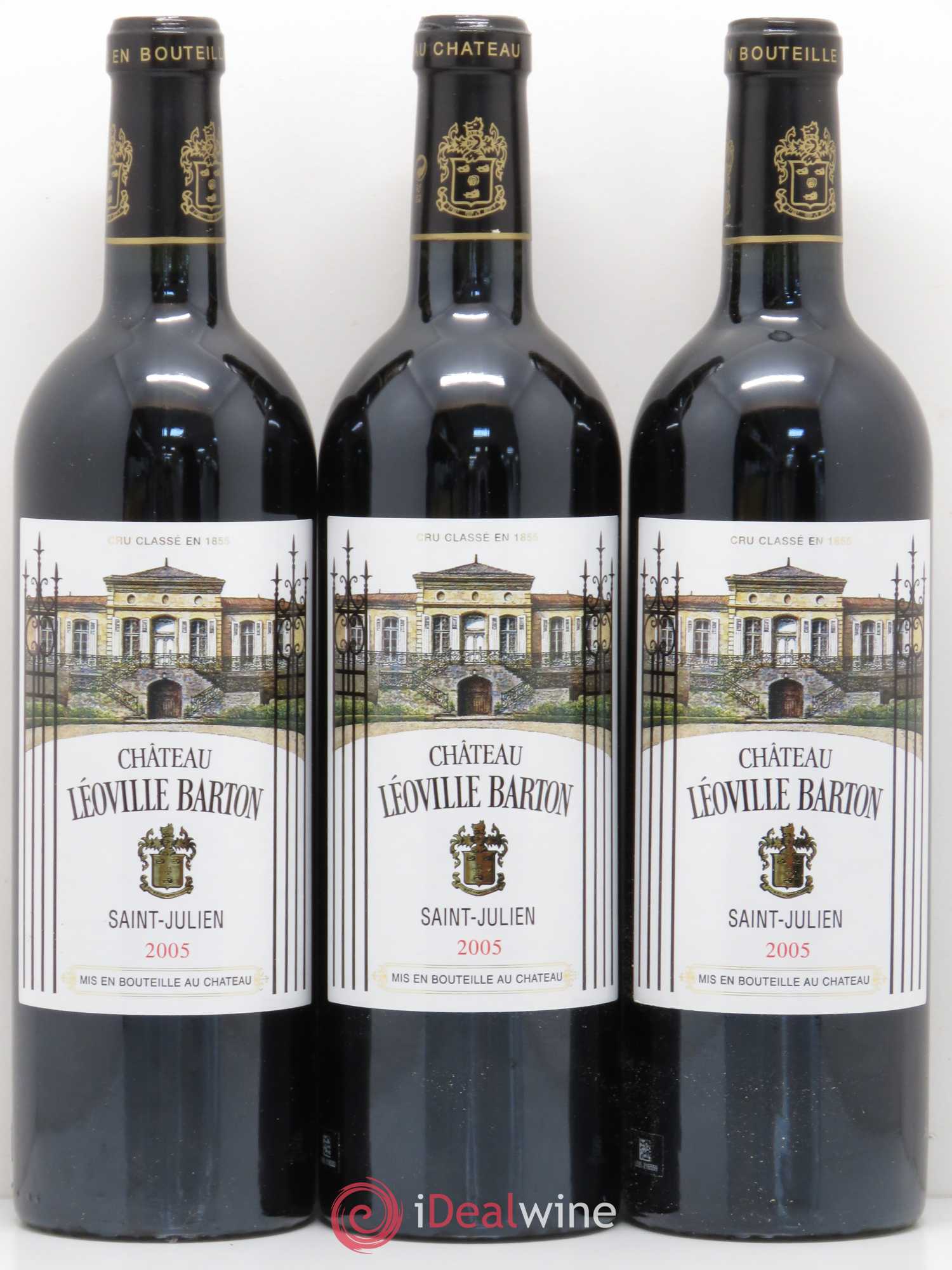 Château Léoville Barton 2ème Grand Cru Classé 2005 - Lot de 12 bouteilles - 2