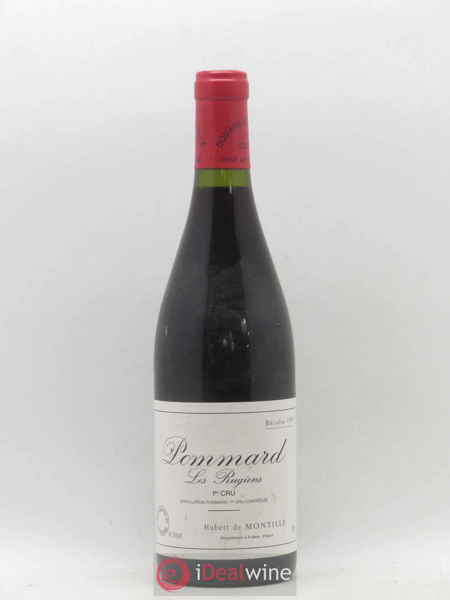 Pommard 1er Cru Les Rugiens De Montille (Domaine) 1997 - Lot de 1 bouteille - 0