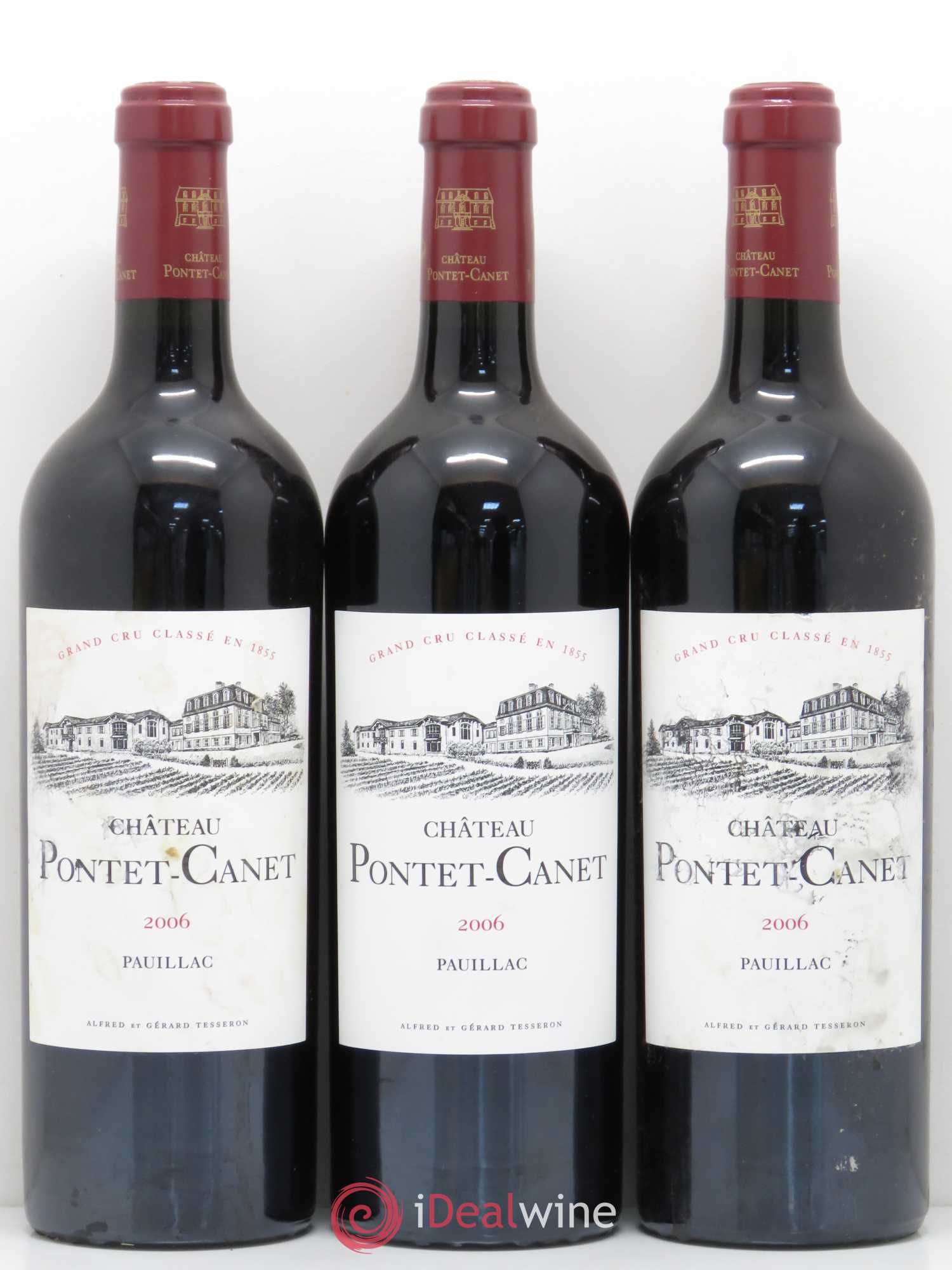 Château Pontet Canet 5ème Grand Cru Classé 2006 - Lot de 6 bouteilles - 2