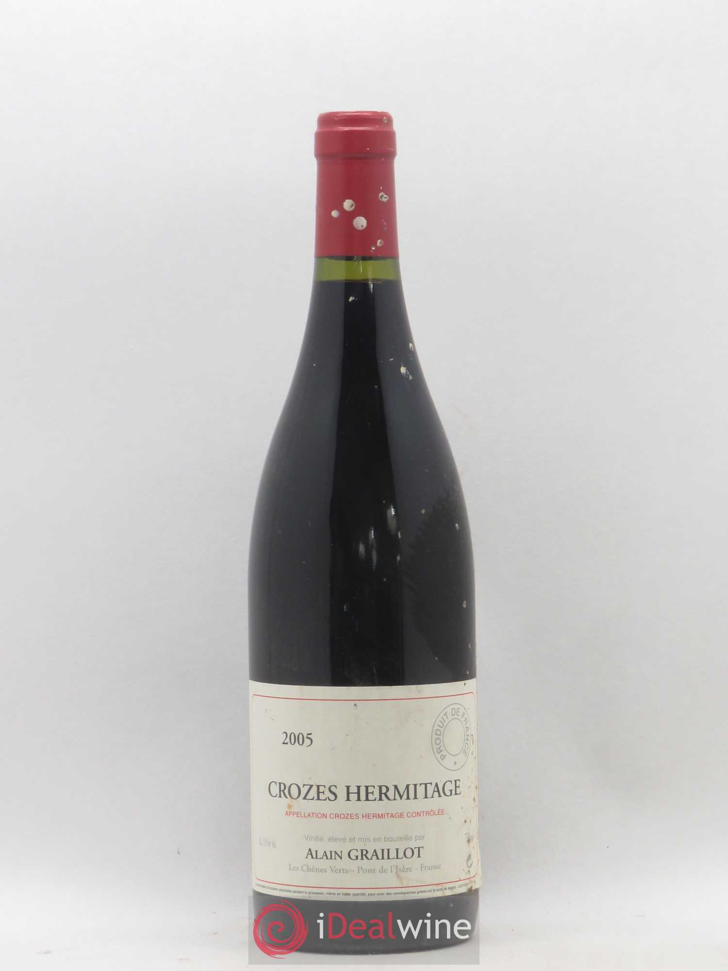 Crozes-Hermitage Domaine Graillot 2005 - Lot de 1 bouteille - 0