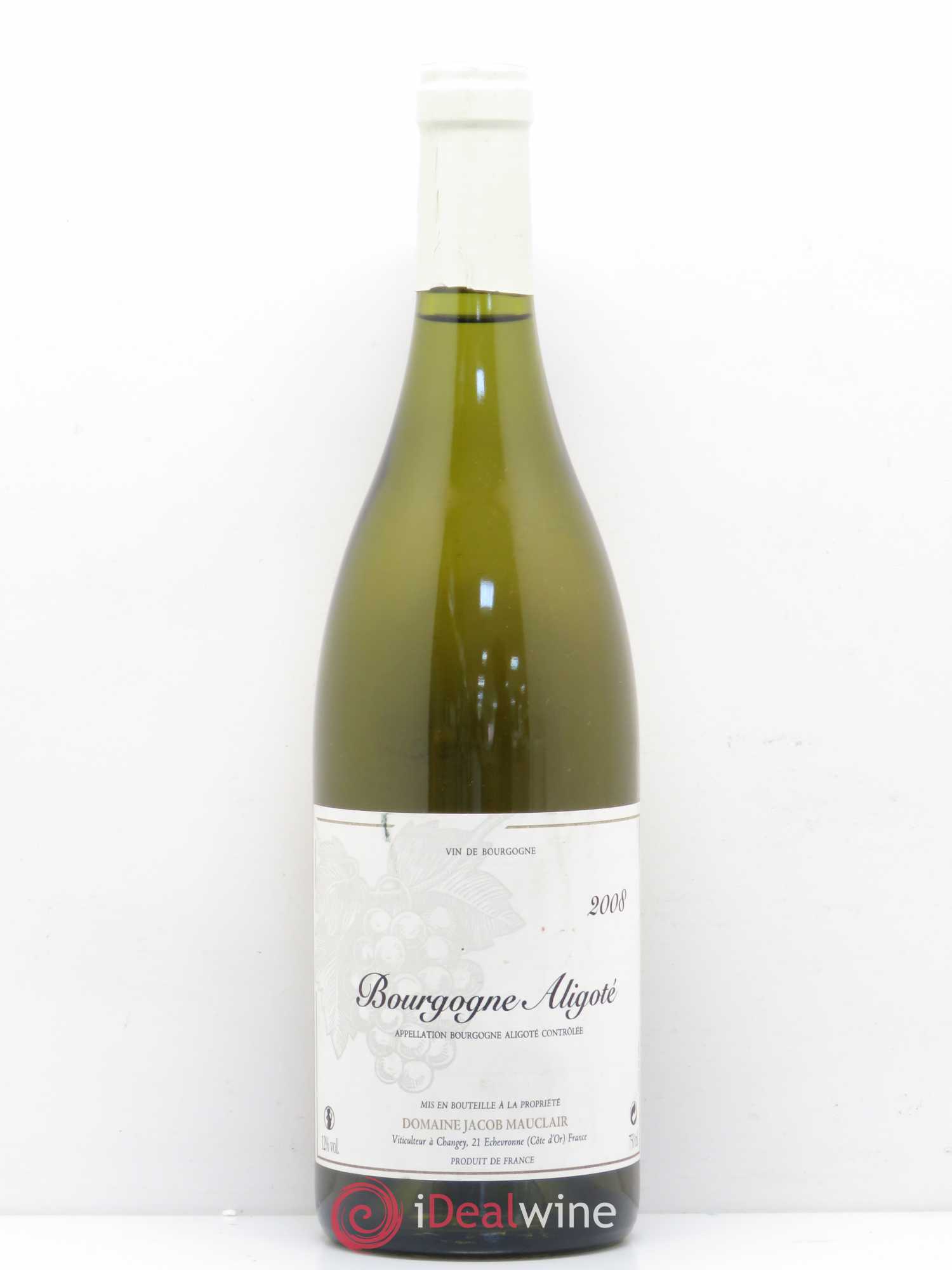Bourgogne Aligoté Jacob Mauclair 2008 - Posten von 1 Flasche - 0