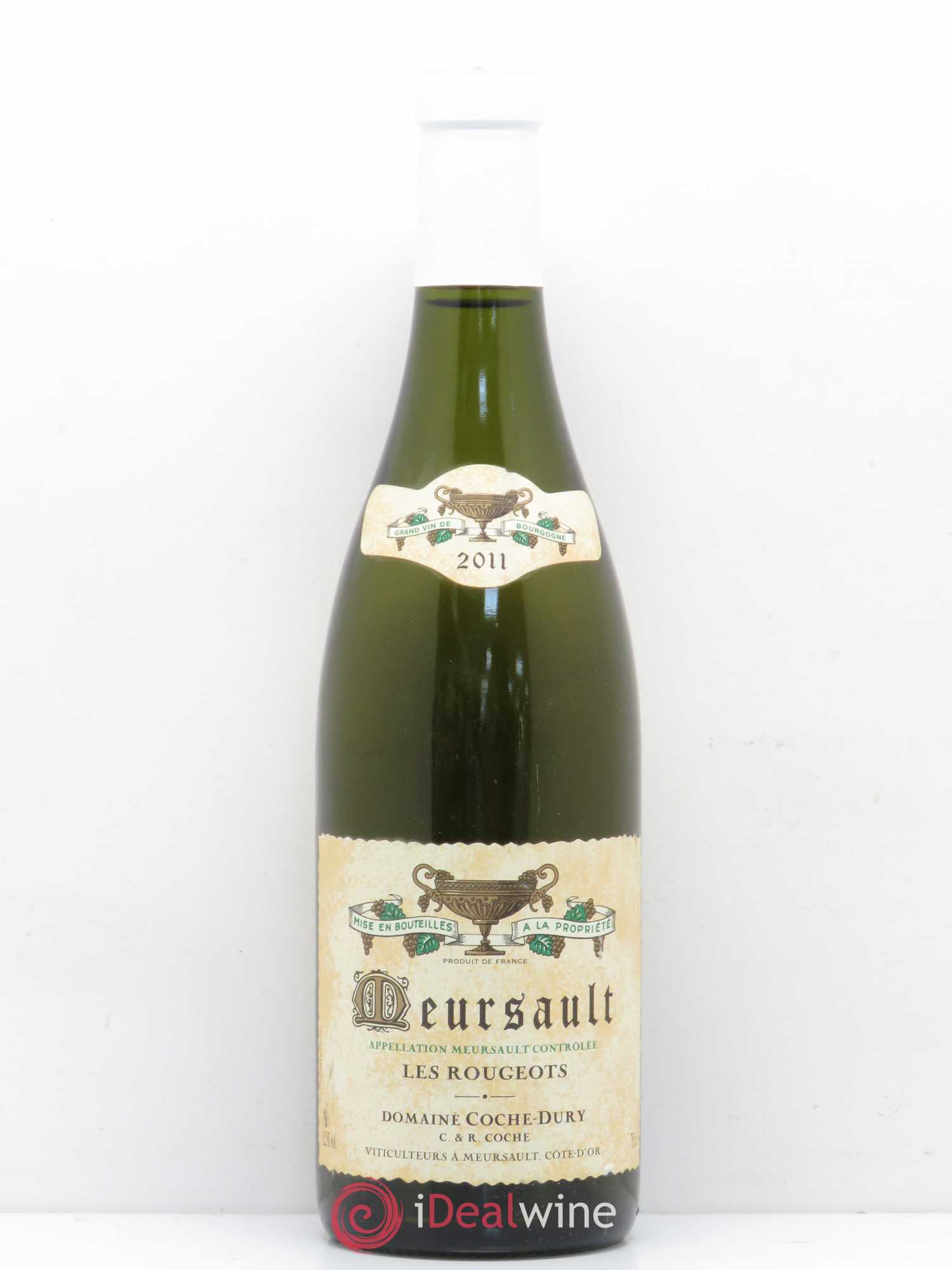 Meursault Les Rougeots Coche Dury (Domaine) 2011 - Lot de 1 bouteille - 0