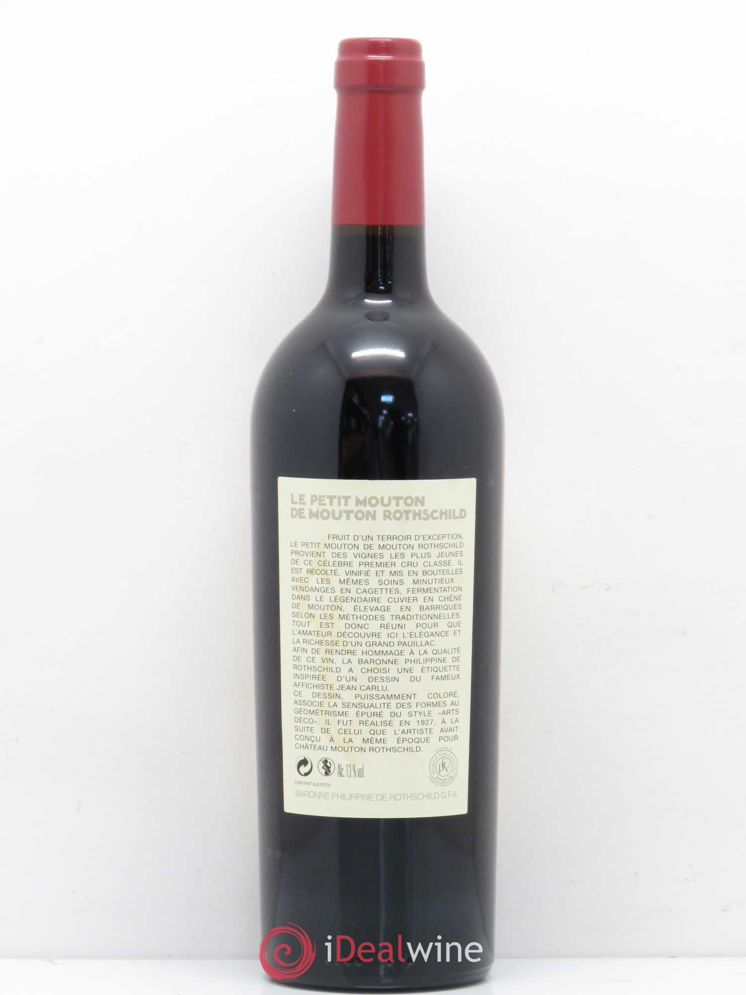 Petit Mouton Second Vin 2013 - Lot de 1 bouteille - 1