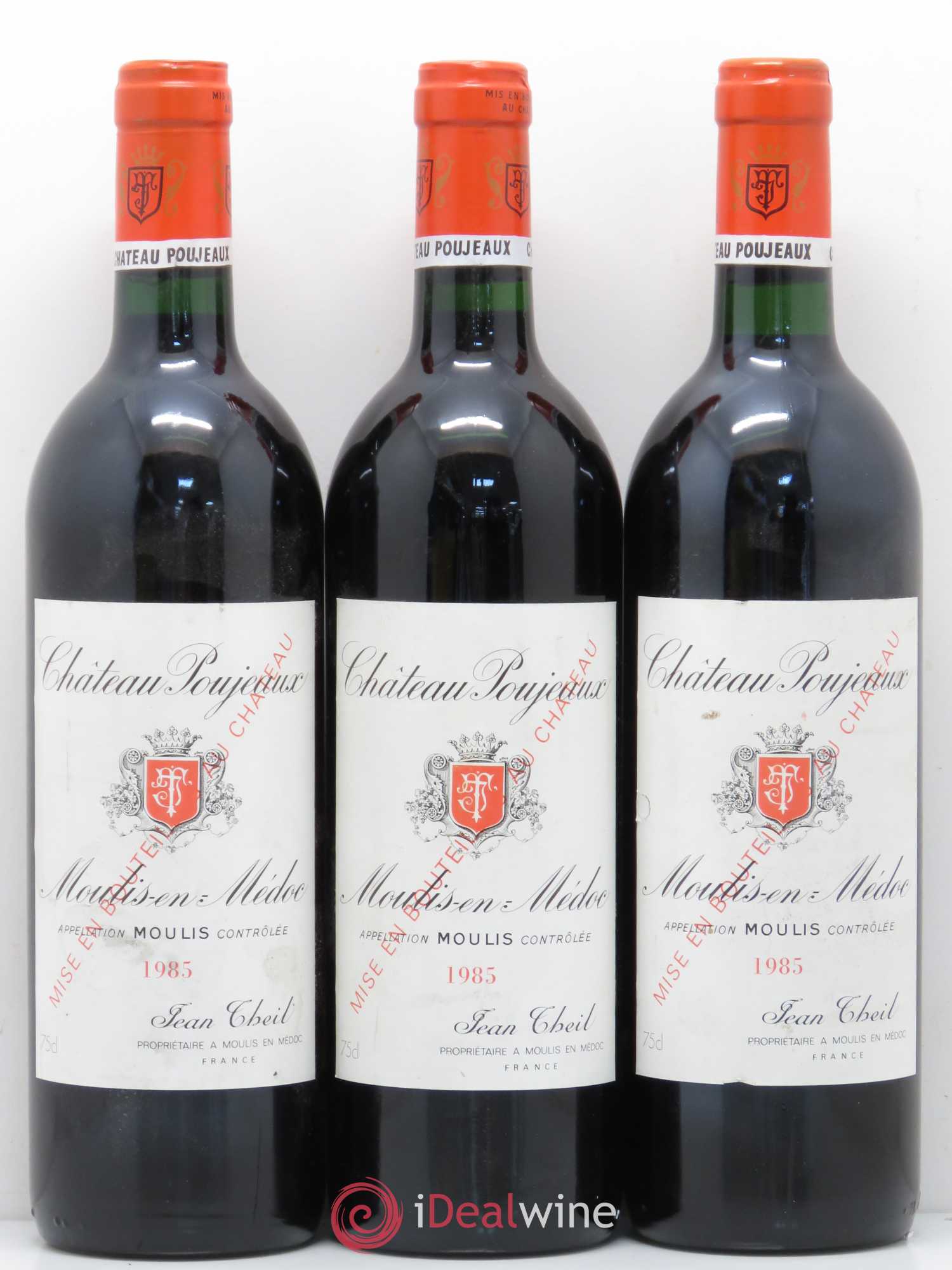 Château Poujeaux 1985 - Lot de 6 bouteilles - 2